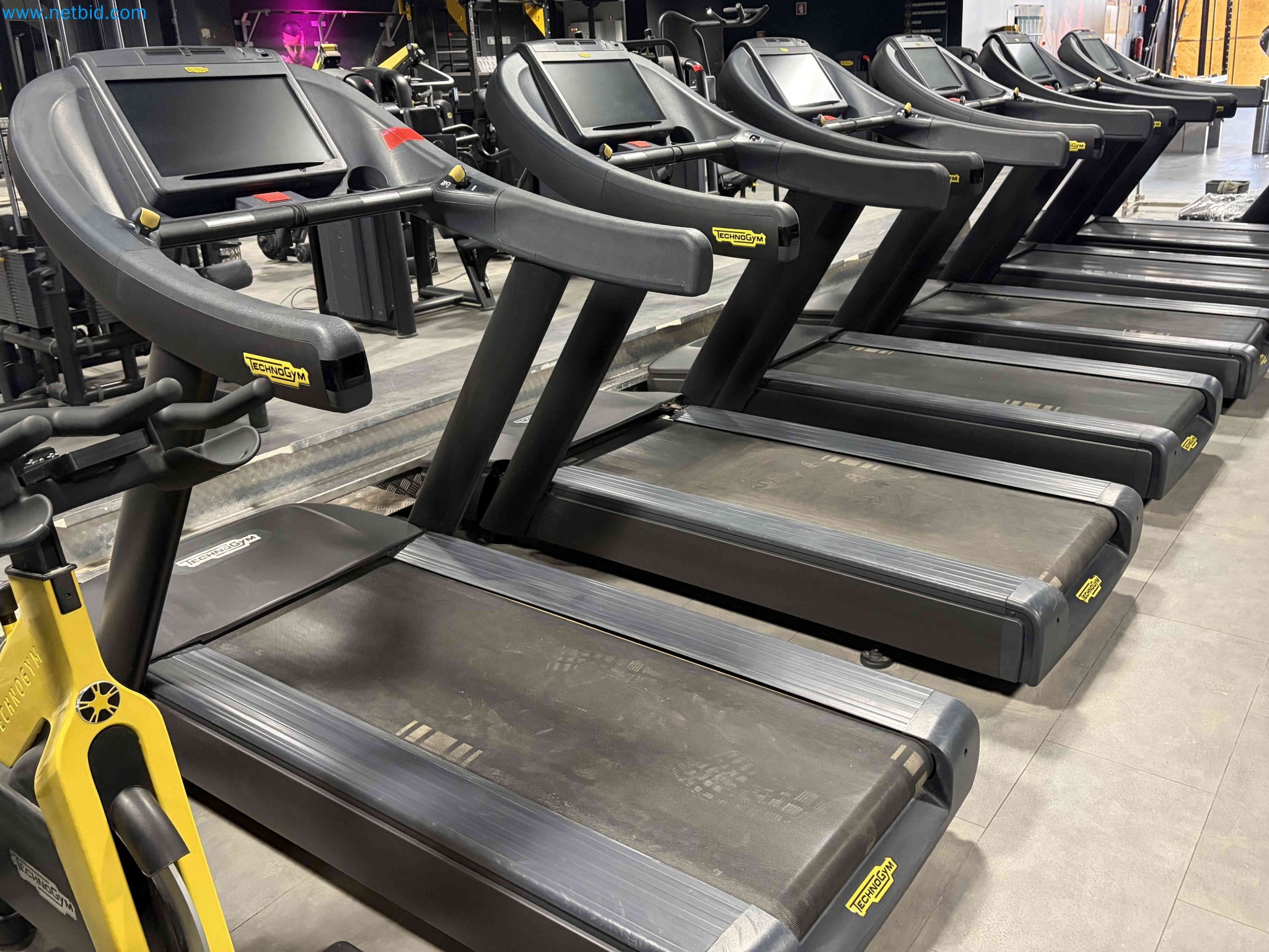 Subasta de Equipos de Gimnasio Technogym Usados – Máquinas Fitness Profesionales-1
