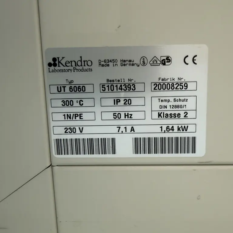Trockenschrank Kendro UT6060