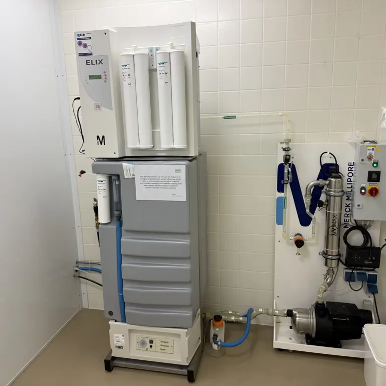 Wasseraufbereitungsanlage Merck Millipore Elix 70