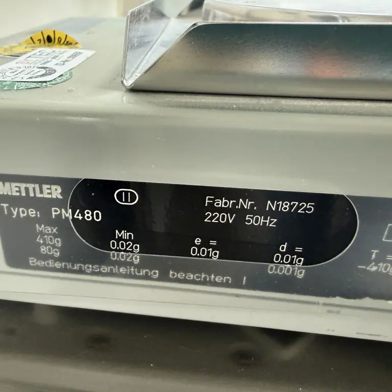 Waage Mettler PM480