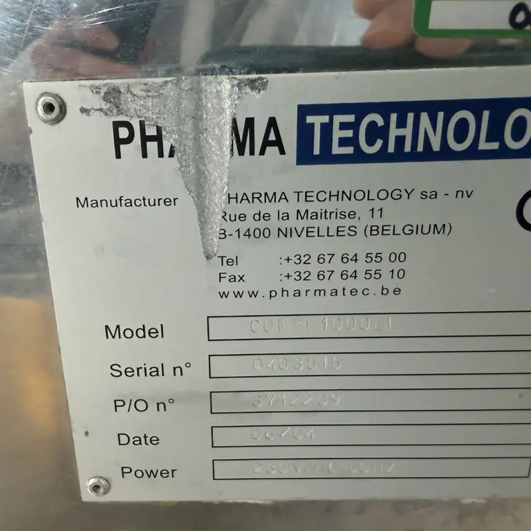 Tabletten-Entstauber Pharma Technology Combi 1000LI
