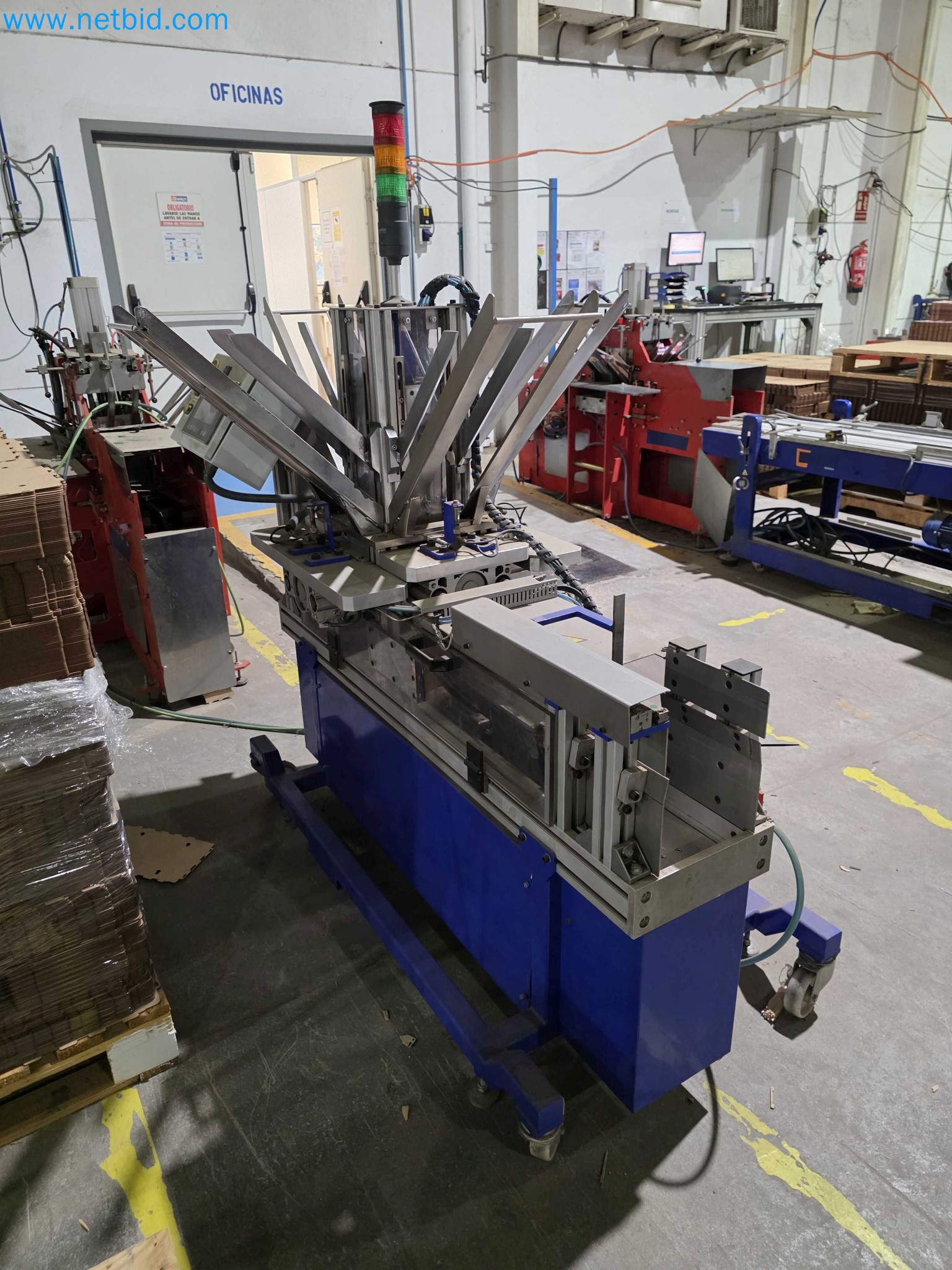 Likvidace podniku - Použité balicí stroje na balení ovoce a zeleniny (výrobní linka MDF)-4