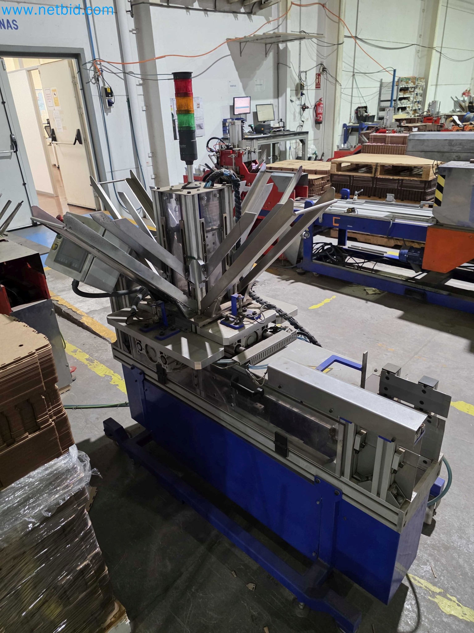 Likvidace podniku - Použité balicí stroje na balení ovoce a zeleniny (výrobní linka MDF)-5