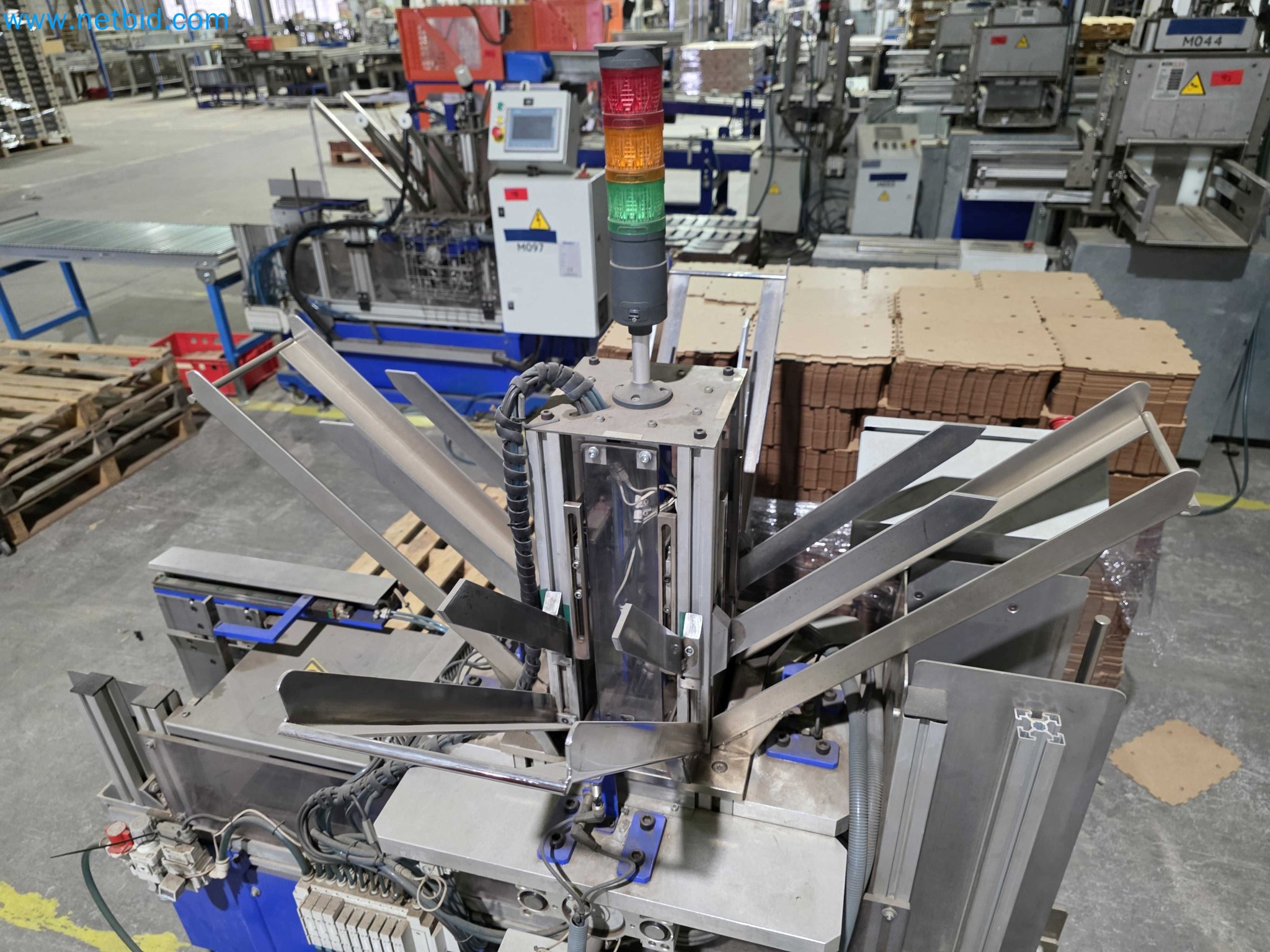 Likvidace podniku - Použité balicí stroje na balení ovoce a zeleniny (výrobní linka MDF)-9