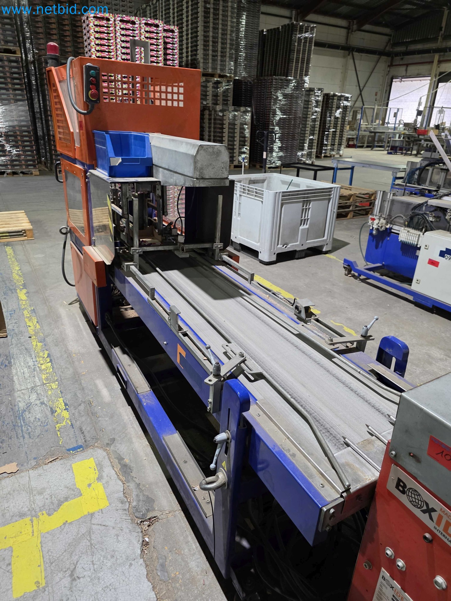 Likvidace podniku - Použité balicí stroje na balení ovoce a zeleniny (výrobní linka MDF)-14