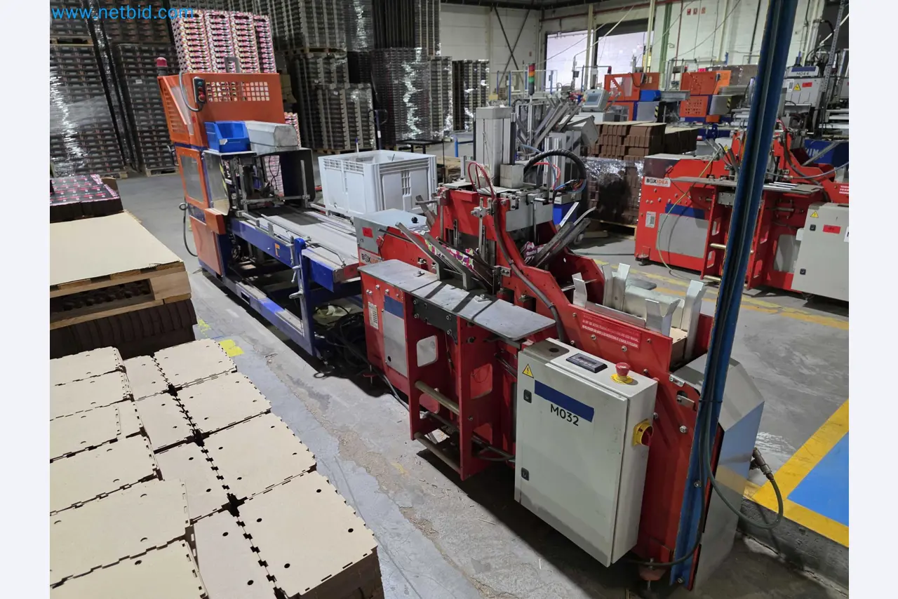 Likvidace podniku - Použité balicí stroje na balení ovoce a zeleniny (výrobní linka MDF)-2