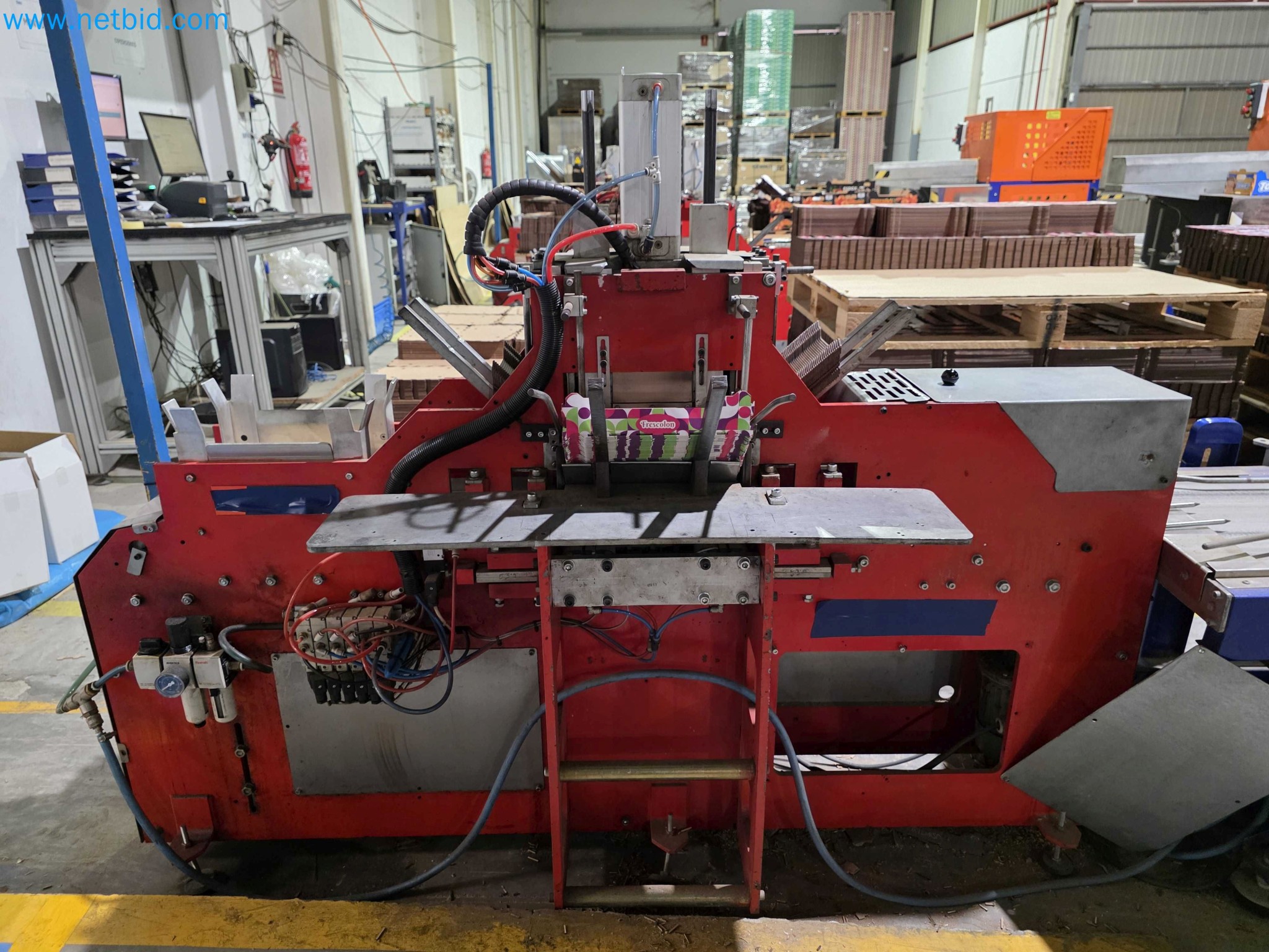 Likvidace podniku - Použité balicí stroje na balení ovoce a zeleniny (výrobní linka MDF)-5