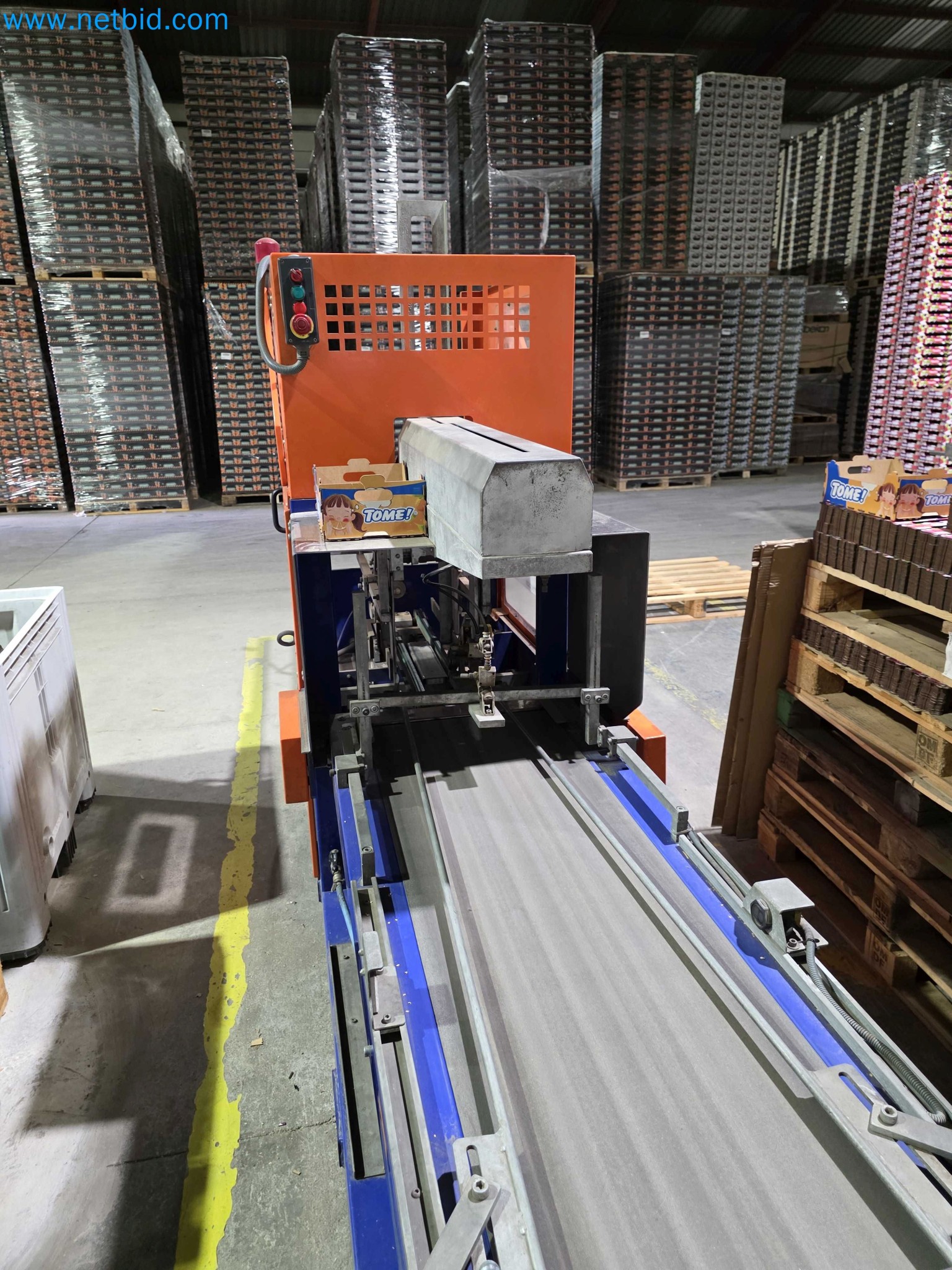 Factory Closure Auction – Used Packaging Machinery for Fresh Produce (MDF / Wood Fiber) Packaging Production Line-12