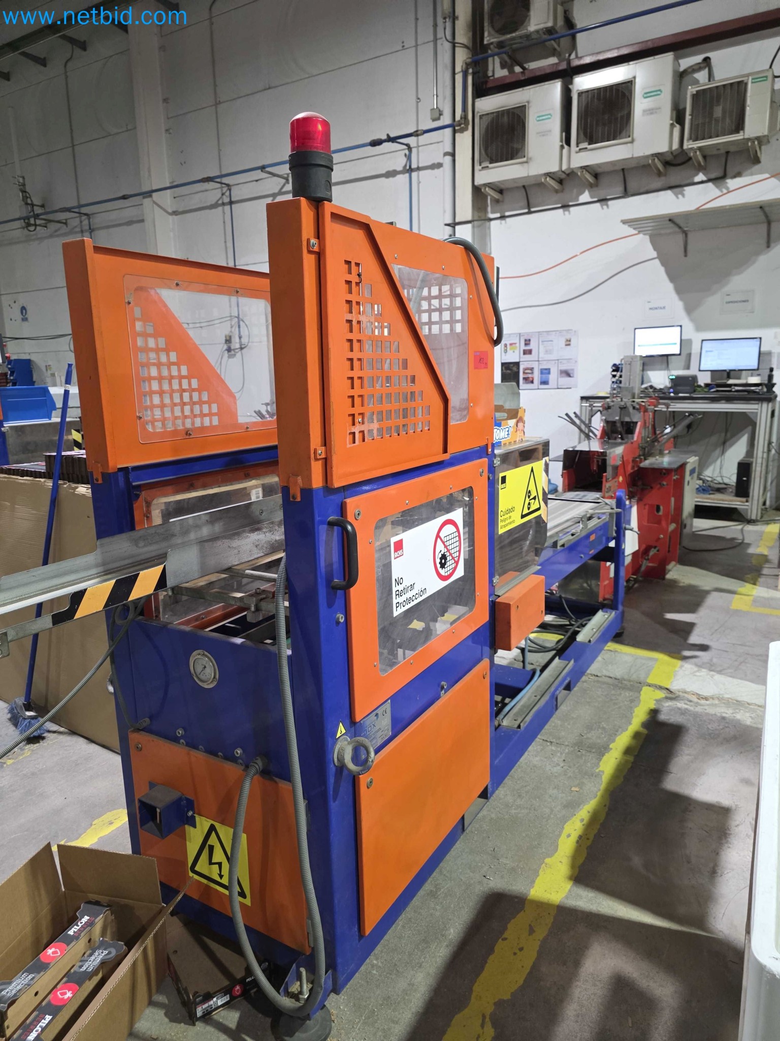 Factory Closure Auction – Used Packaging Machinery for Fresh Produce (MDF / Wood Fiber) Packaging Production Line-3