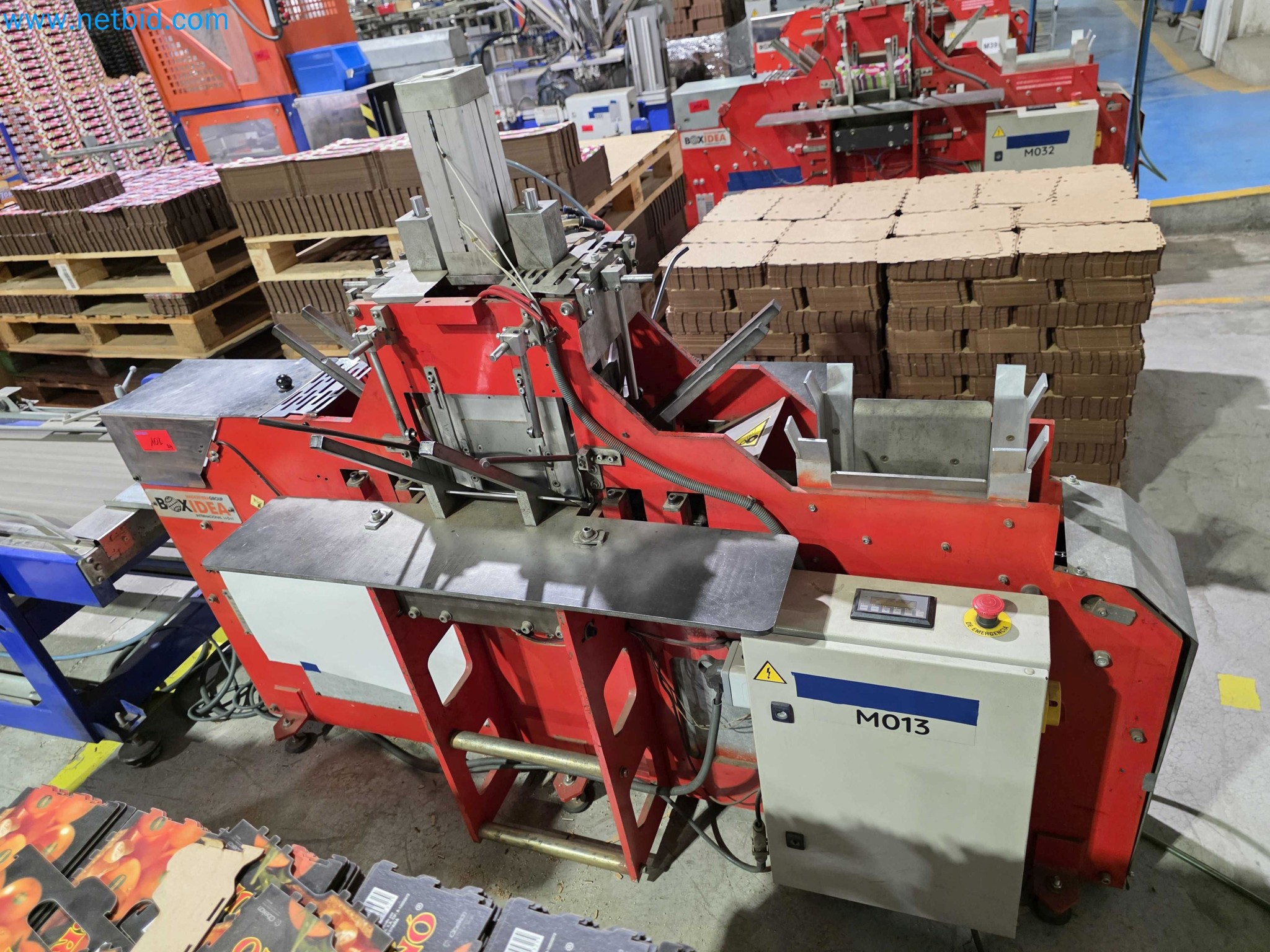 Factory Closure Auction – Used Packaging Machinery for Fresh Produce (MDF / Wood Fiber) Packaging Production Line-7