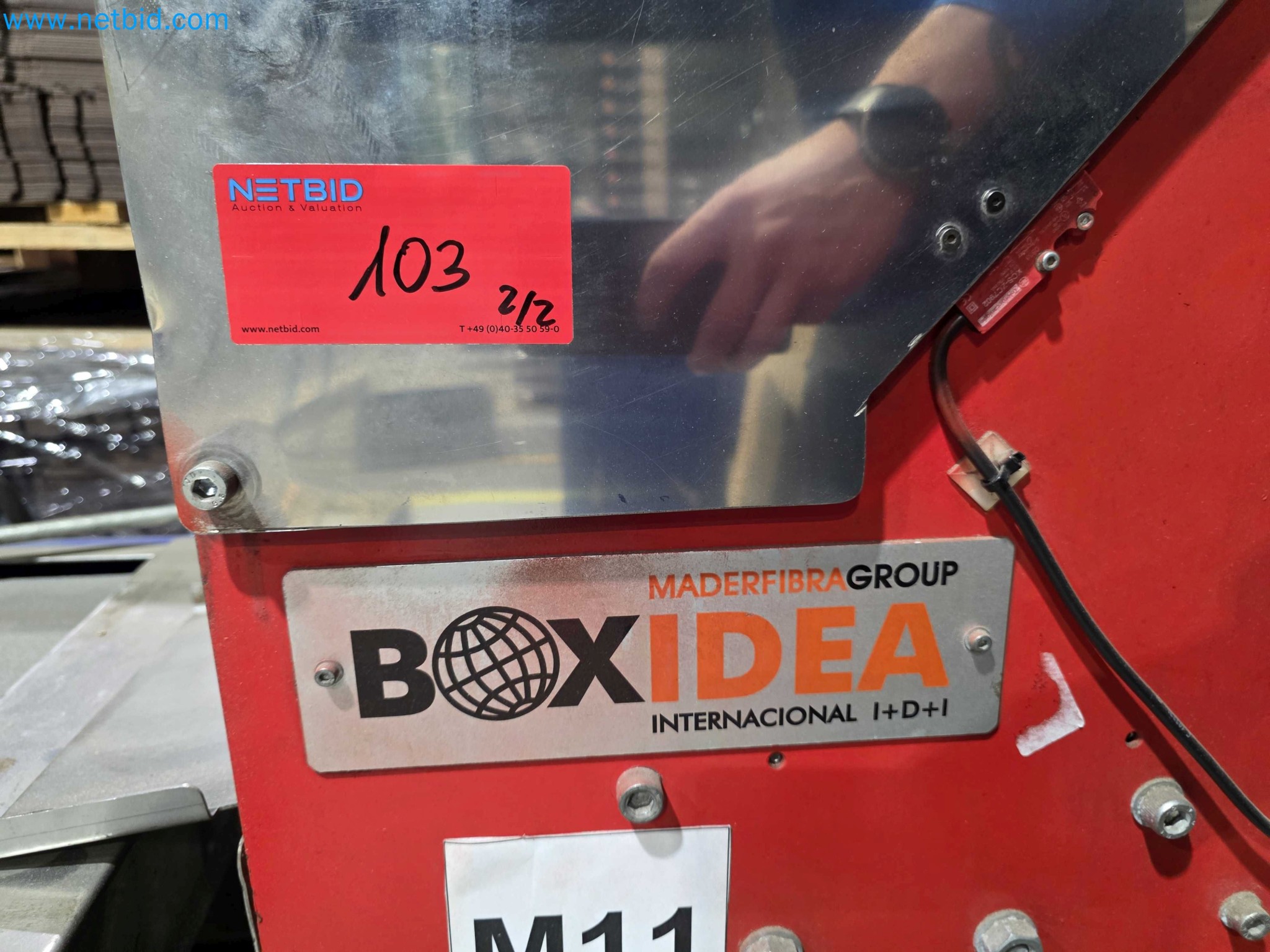 Factory Closure Auction – Used Packaging Machinery for Fresh Produce (MDF / Wood Fiber) Packaging Production Line-10