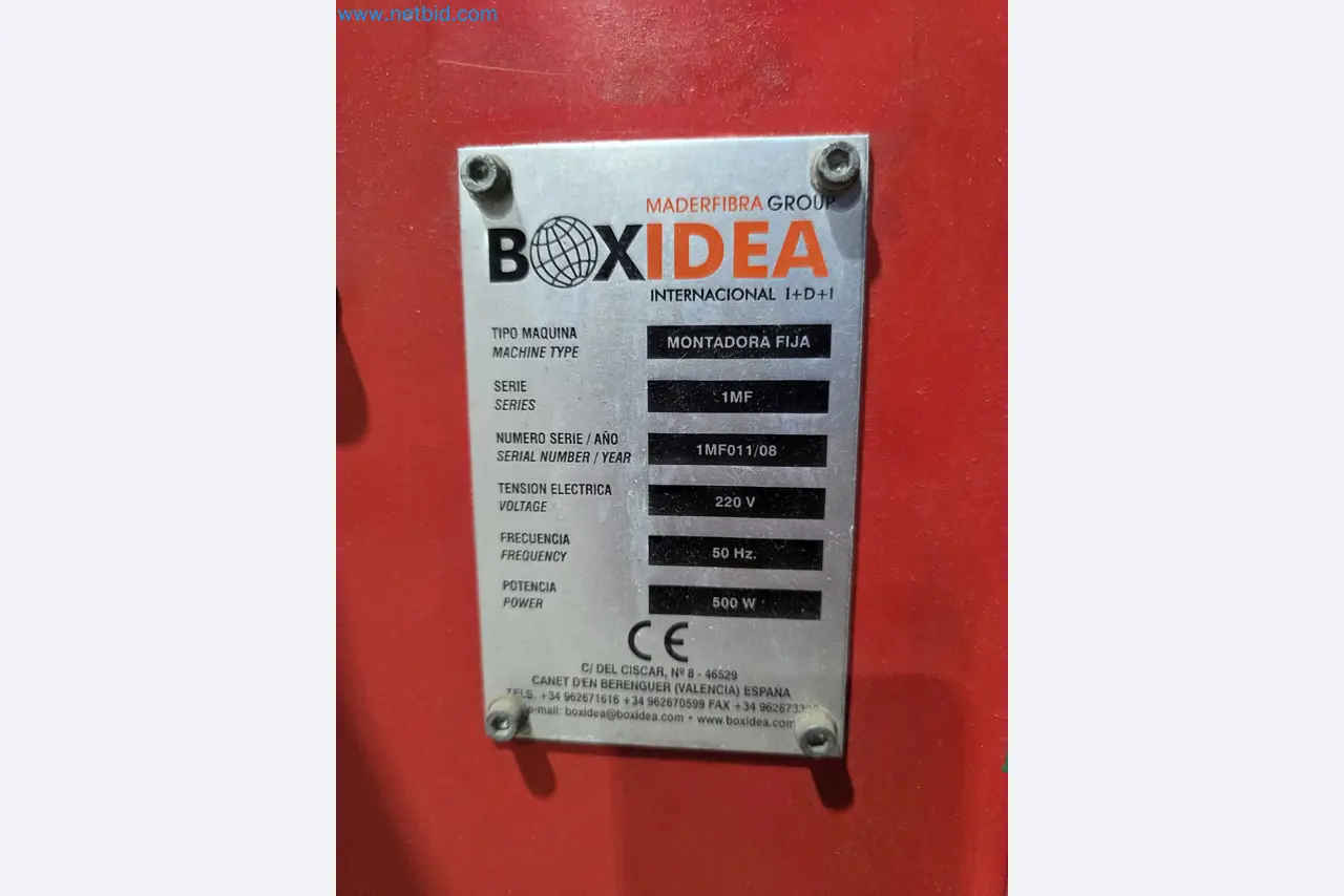 Subasta por Cierre de Fábrica – Maquinaria de Embalaje Usada para Frutas y Verduras (Línea de Producción MDF)-11