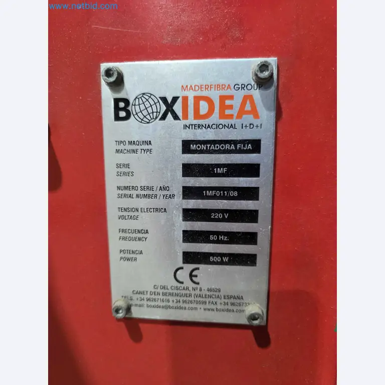 Subasta por Cierre de Fábrica – Maquinaria de Embalaje Usada para Frutas y Verduras (Línea de Producción MDF)-11