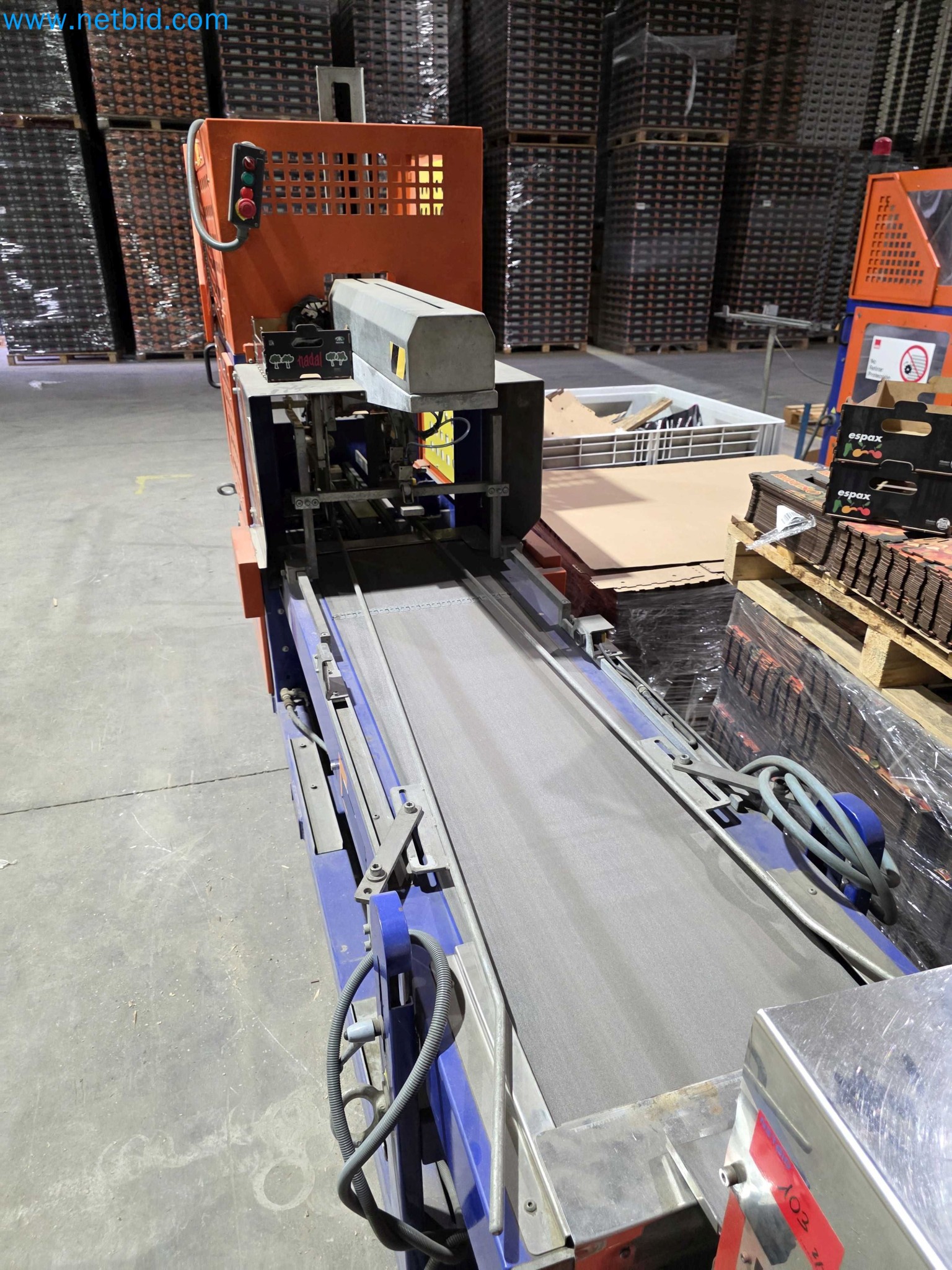 Factory Closure Auction – Used Packaging Machinery for Fresh Produce (MDF / Wood Fiber) Packaging Production Line-12