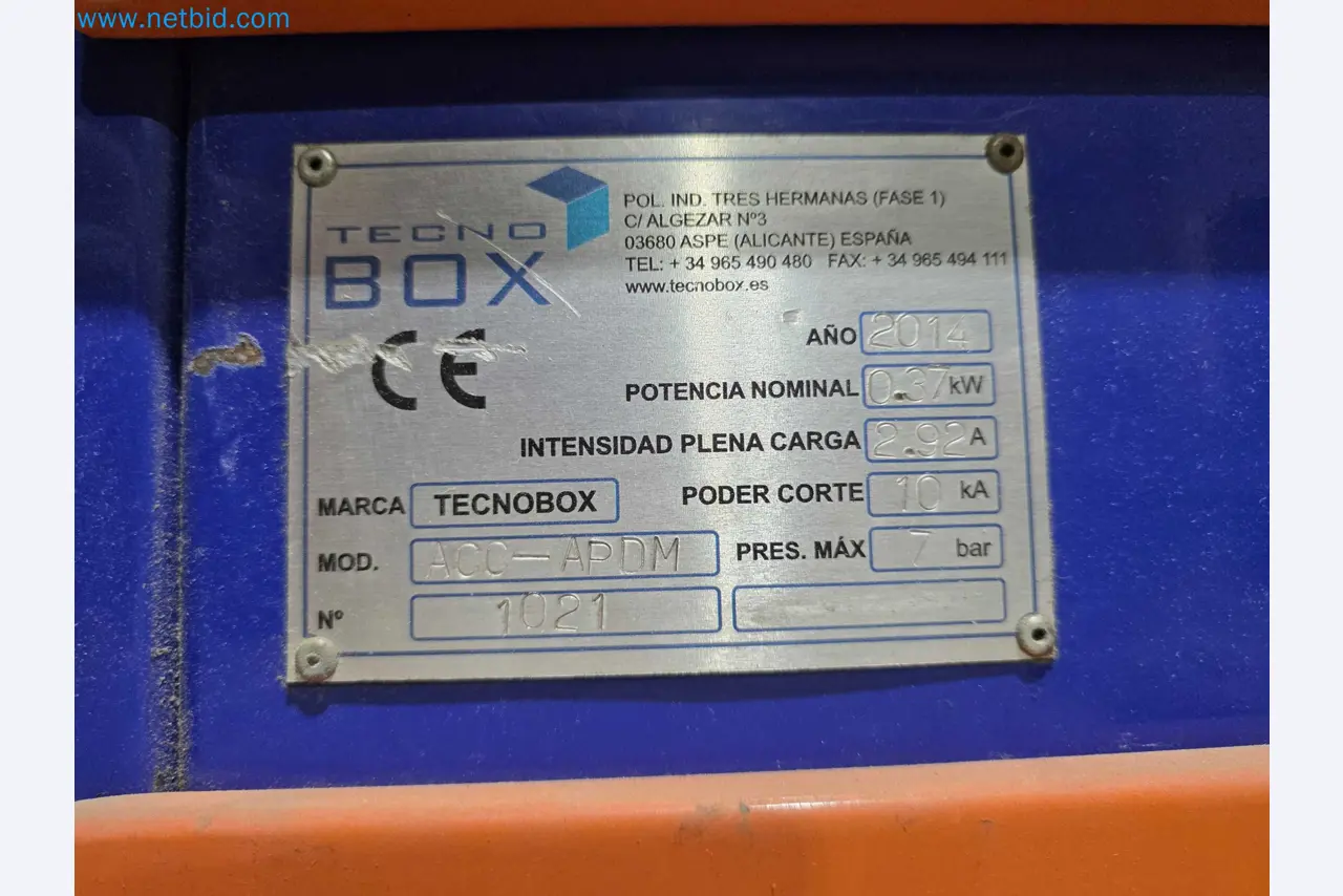 Subasta por Cierre de Fábrica – Maquinaria de Embalaje Usada para Frutas y Verduras (Línea de Producción MDF)-17