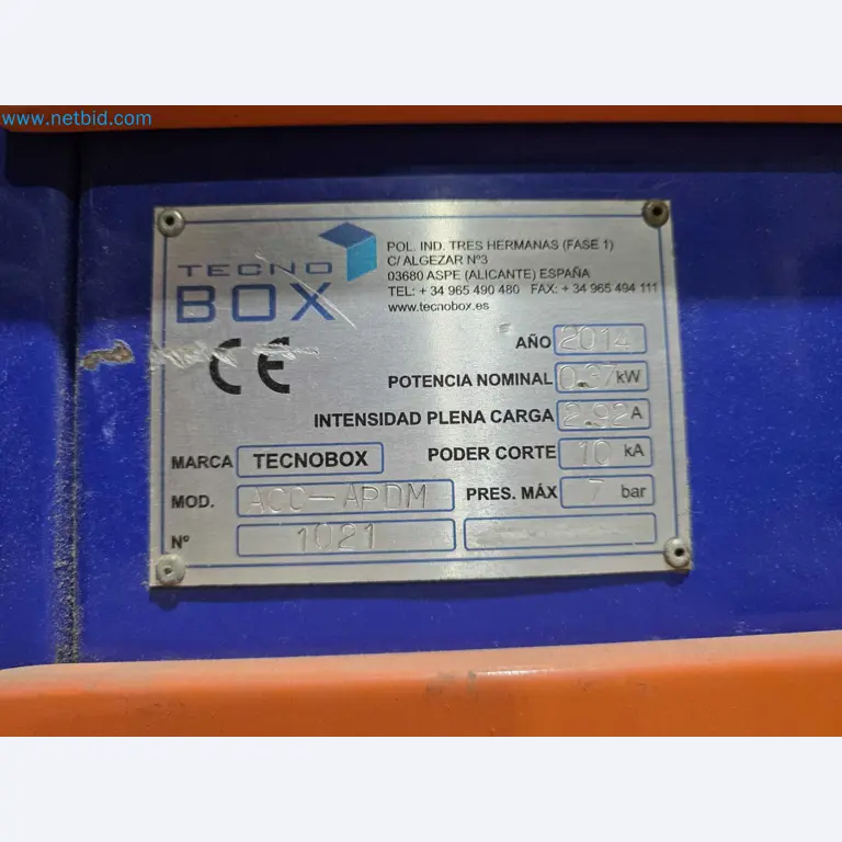 Subasta por Cierre de Fábrica – Maquinaria de Embalaje Usada para Frutas y Verduras (Línea de Producción MDF)-17