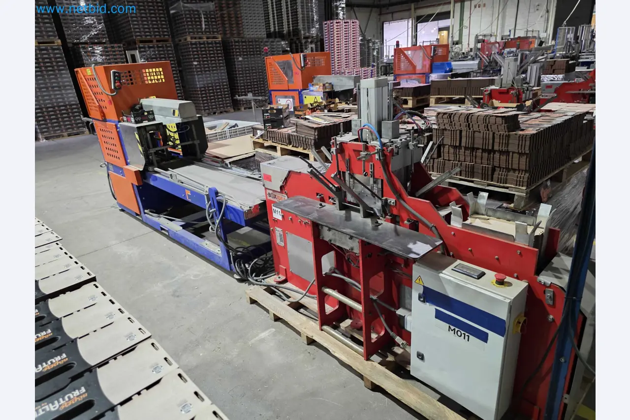 Subasta por Cierre de Fábrica – Maquinaria de Embalaje Usada para Frutas y Verduras (Línea de Producción MDF)-1