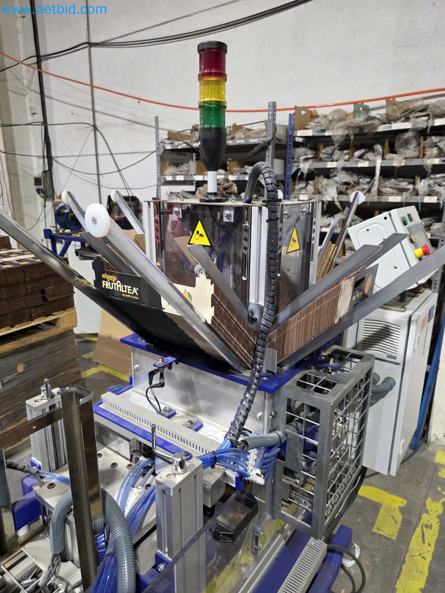 Likvidace podniku - Použité balicí stroje na balení ovoce a zeleniny (výrobní linka MDF)-16