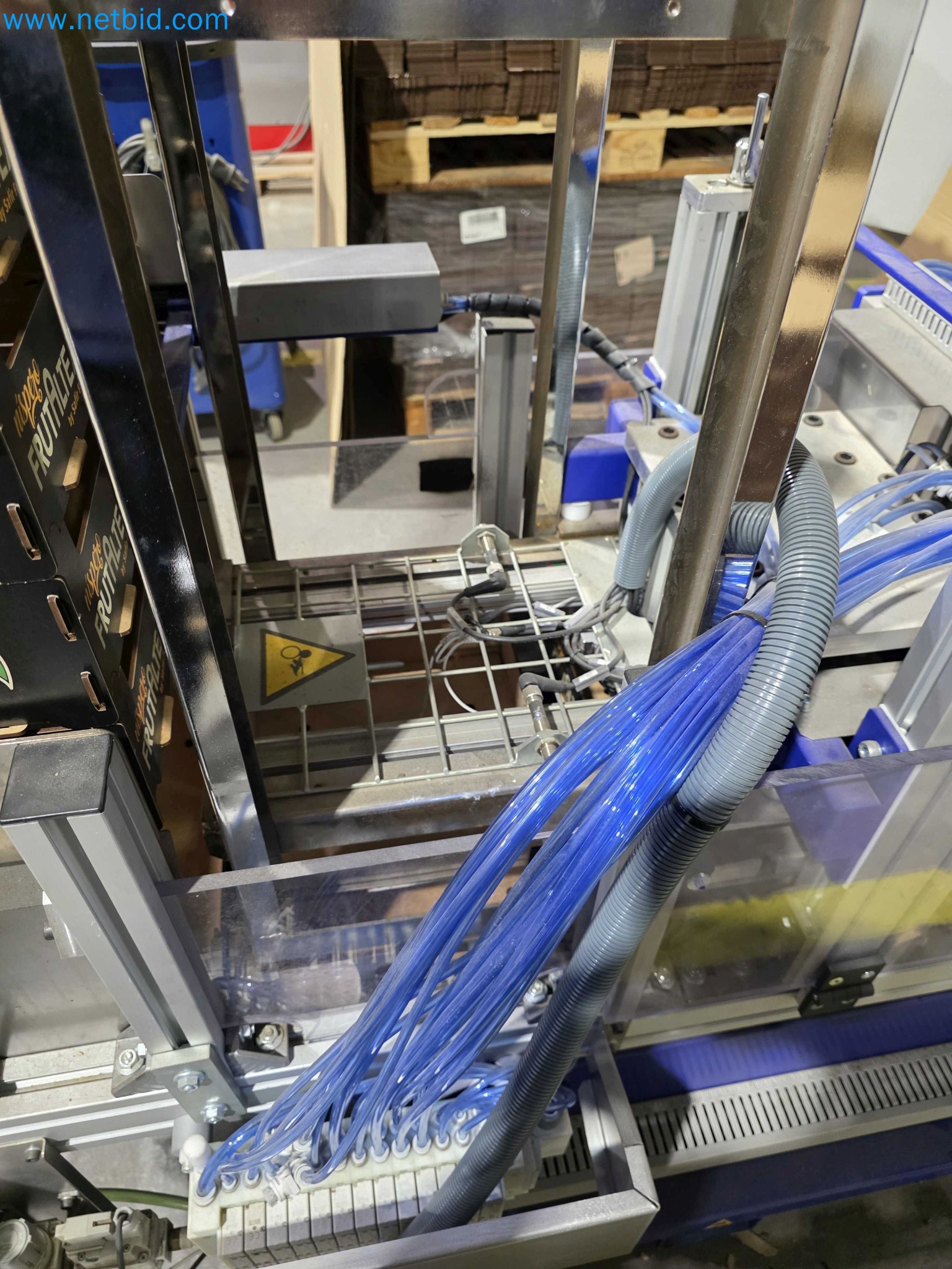 Likvidace podniku - Použité balicí stroje na balení ovoce a zeleniny (výrobní linka MDF)-17