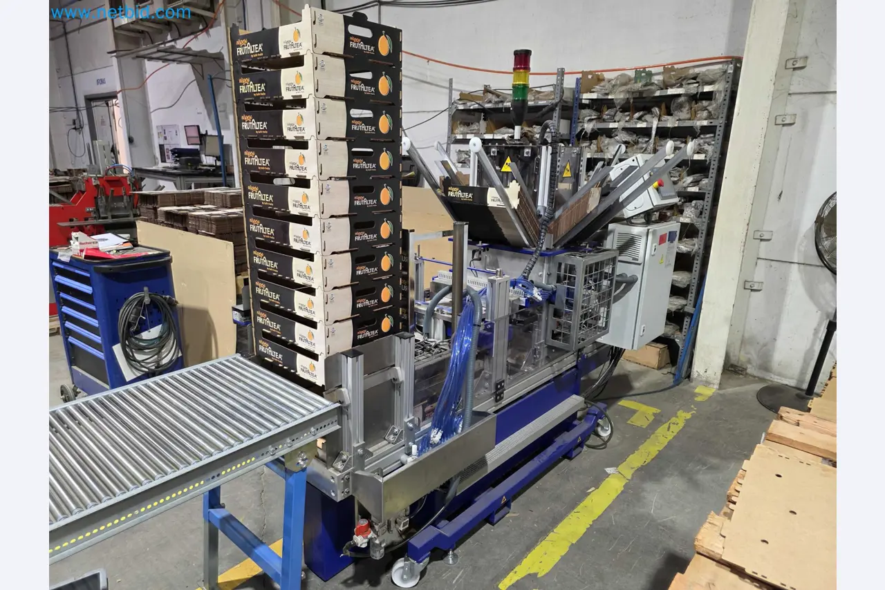 Likvidace podniku - Použité balicí stroje na balení ovoce a zeleniny (výrobní linka MDF)-2