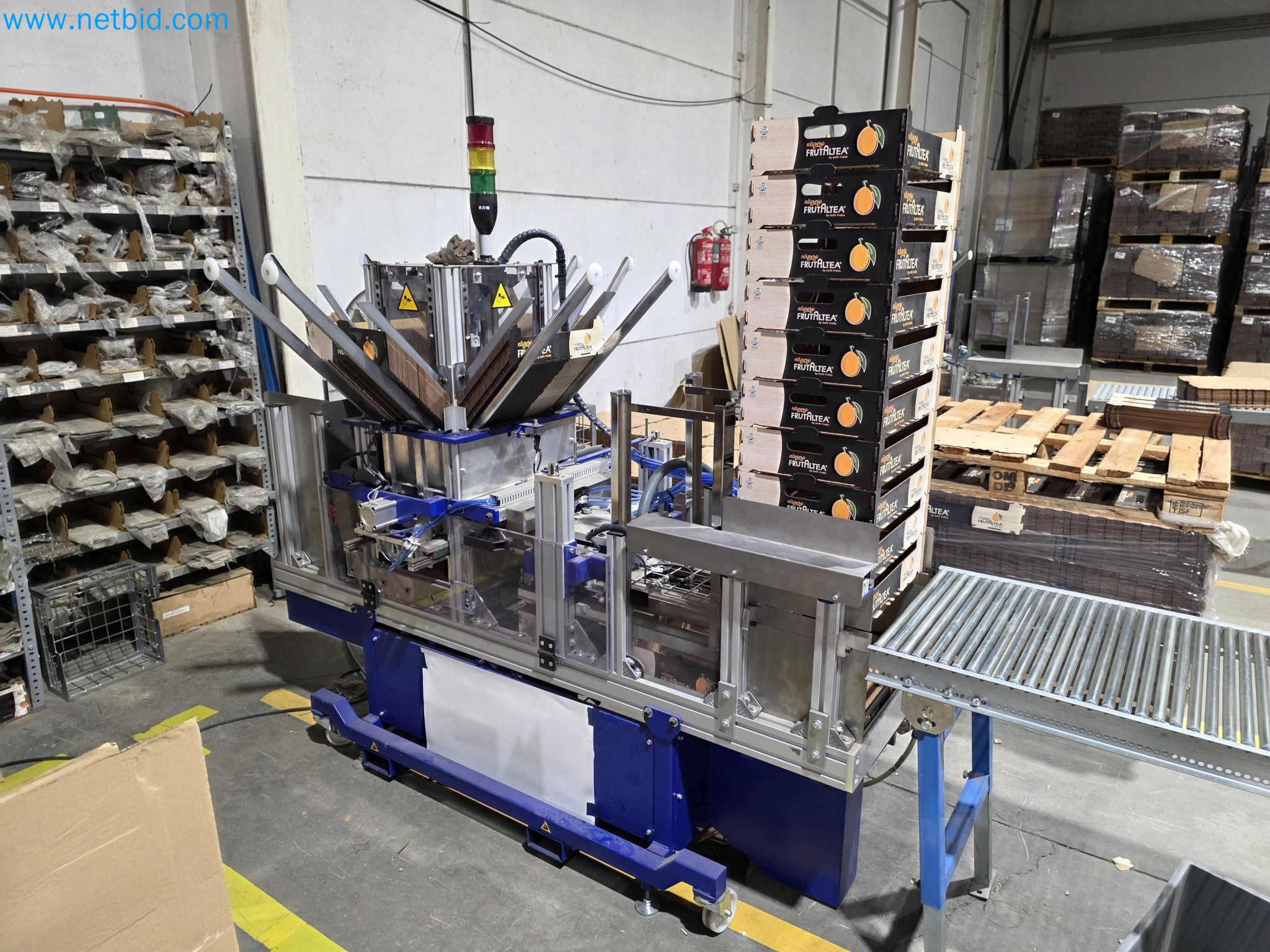 Likvidace podniku - Použité balicí stroje na balení ovoce a zeleniny (výrobní linka MDF)-3