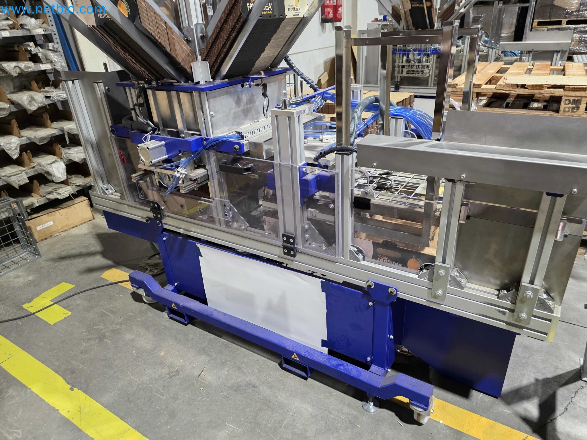Likvidace podniku - Použité balicí stroje na balení ovoce a zeleniny (výrobní linka MDF)-5