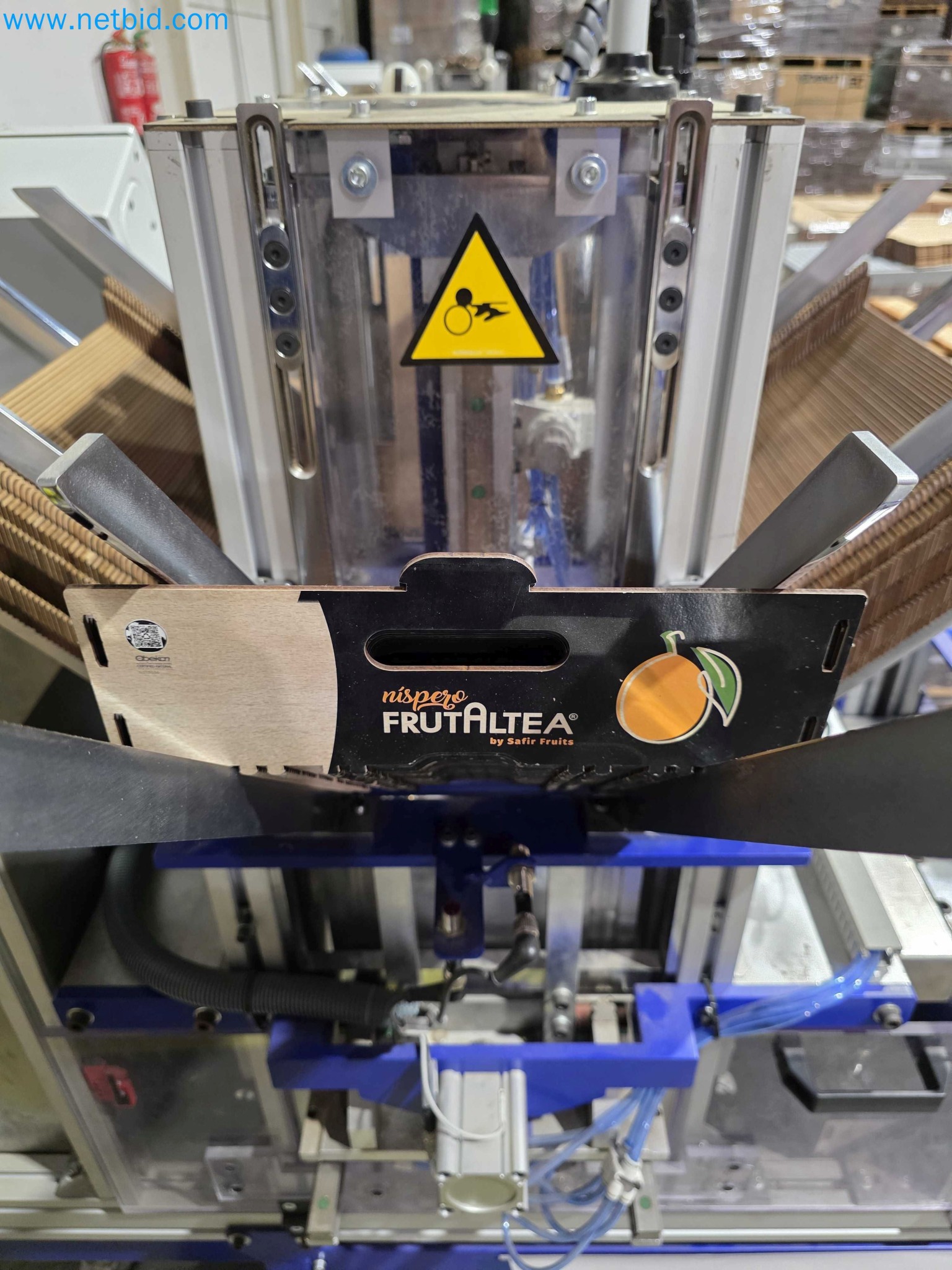 Likvidace podniku - Použité balicí stroje na balení ovoce a zeleniny (výrobní linka MDF)-7