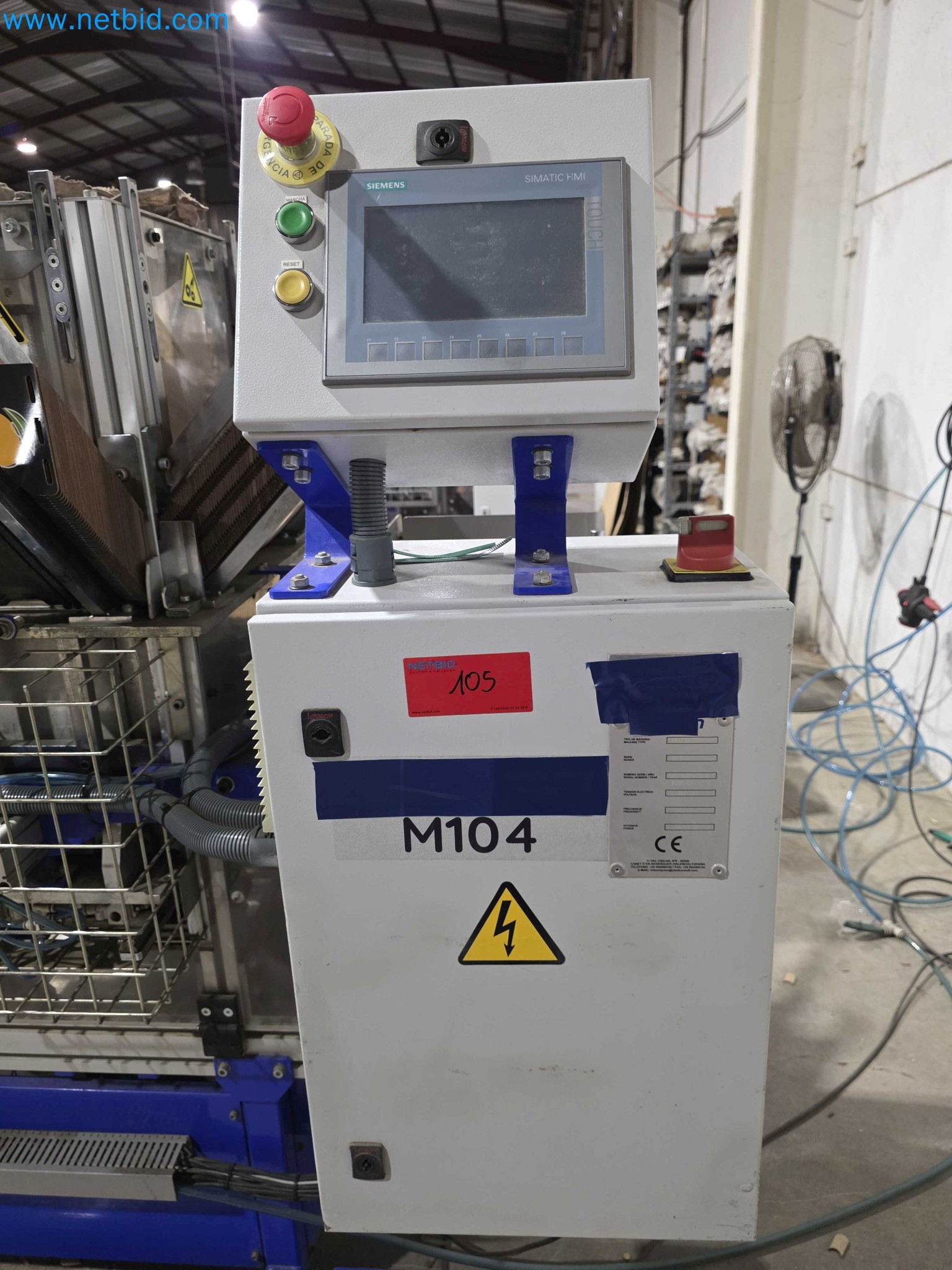 Likvidace podniku - Použité balicí stroje na balení ovoce a zeleniny (výrobní linka MDF)-10