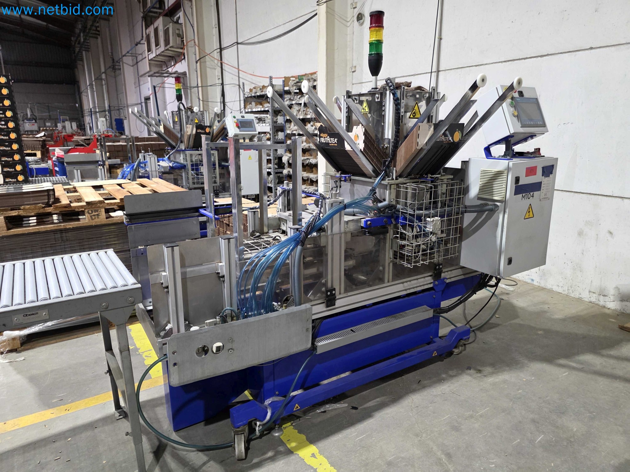 Likvidace podniku - Použité balicí stroje na balení ovoce a zeleniny (výrobní linka MDF)-2