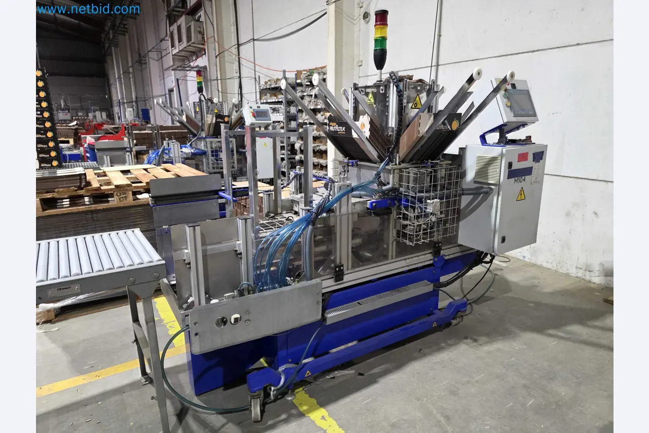 Likvidace podniku - Použité balicí stroje na balení ovoce a zeleniny (výrobní linka MDF)-2