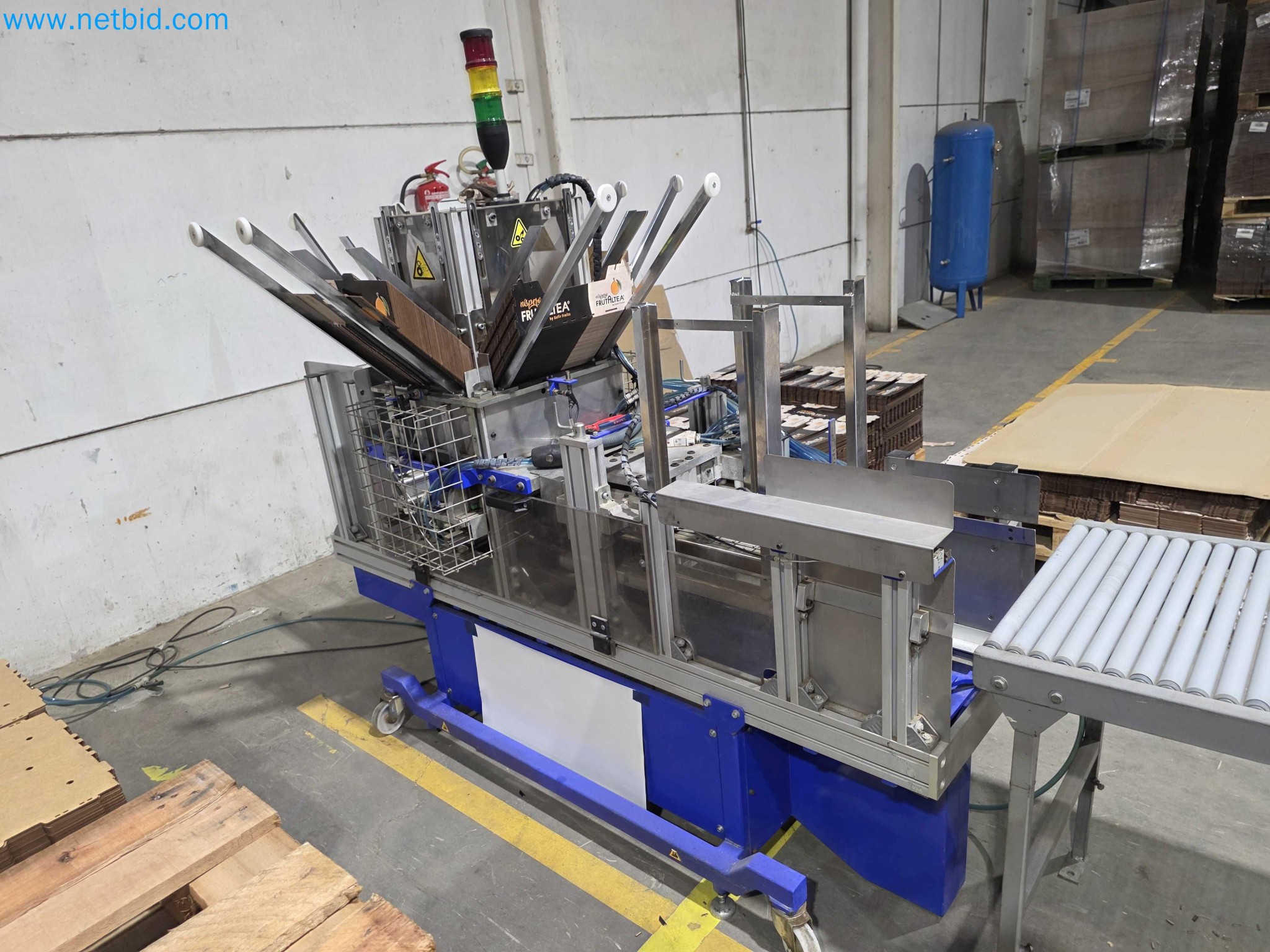 Likvidace podniku - Použité balicí stroje na balení ovoce a zeleniny (výrobní linka MDF)-4