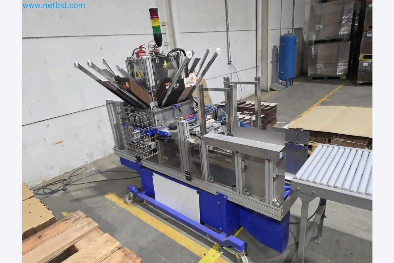 Likvidace podniku - Použité balicí stroje na balení ovoce a zeleniny (výrobní linka MDF)-4