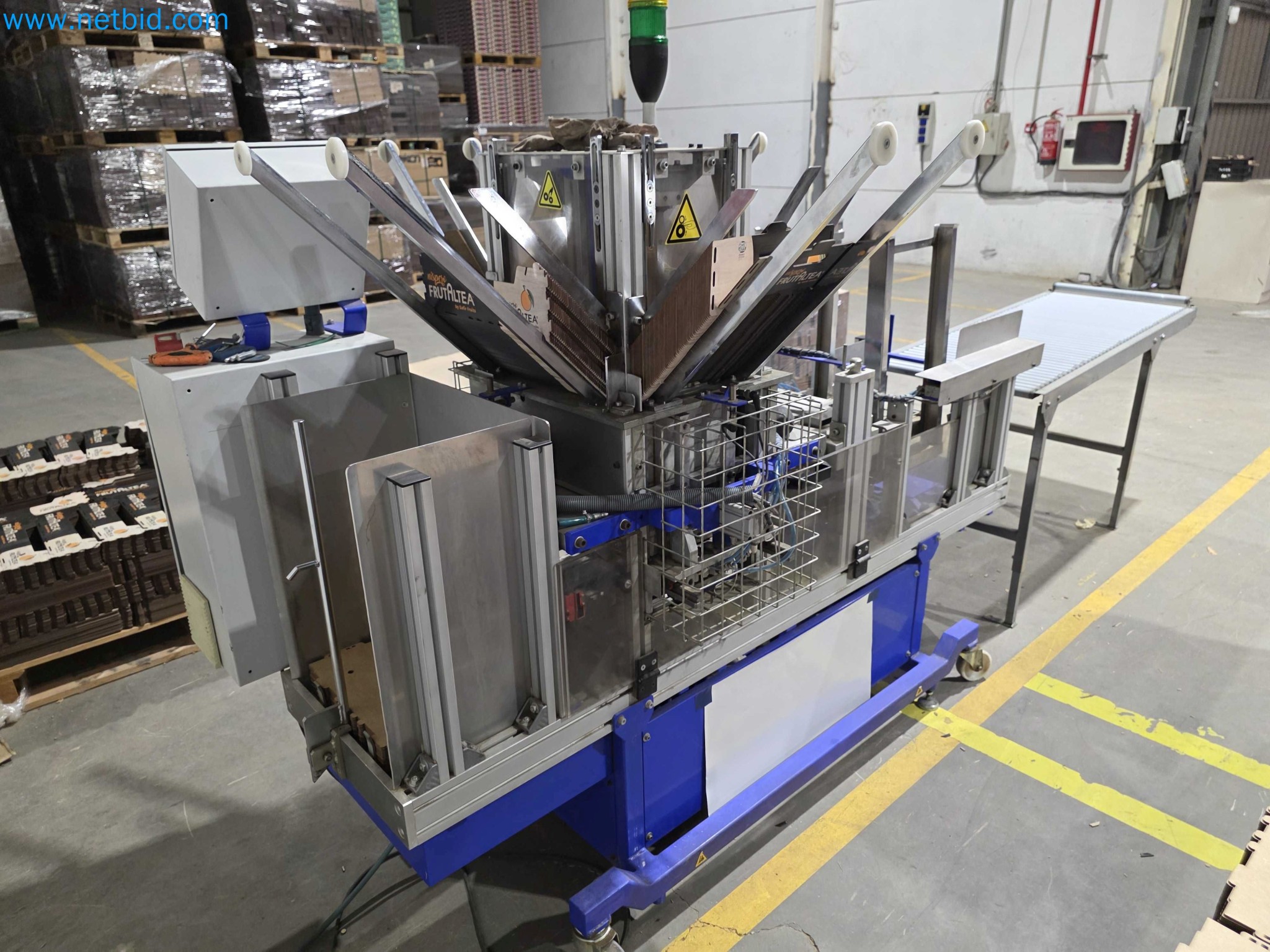 Likvidace podniku - Použité balicí stroje na balení ovoce a zeleniny (výrobní linka MDF)-5