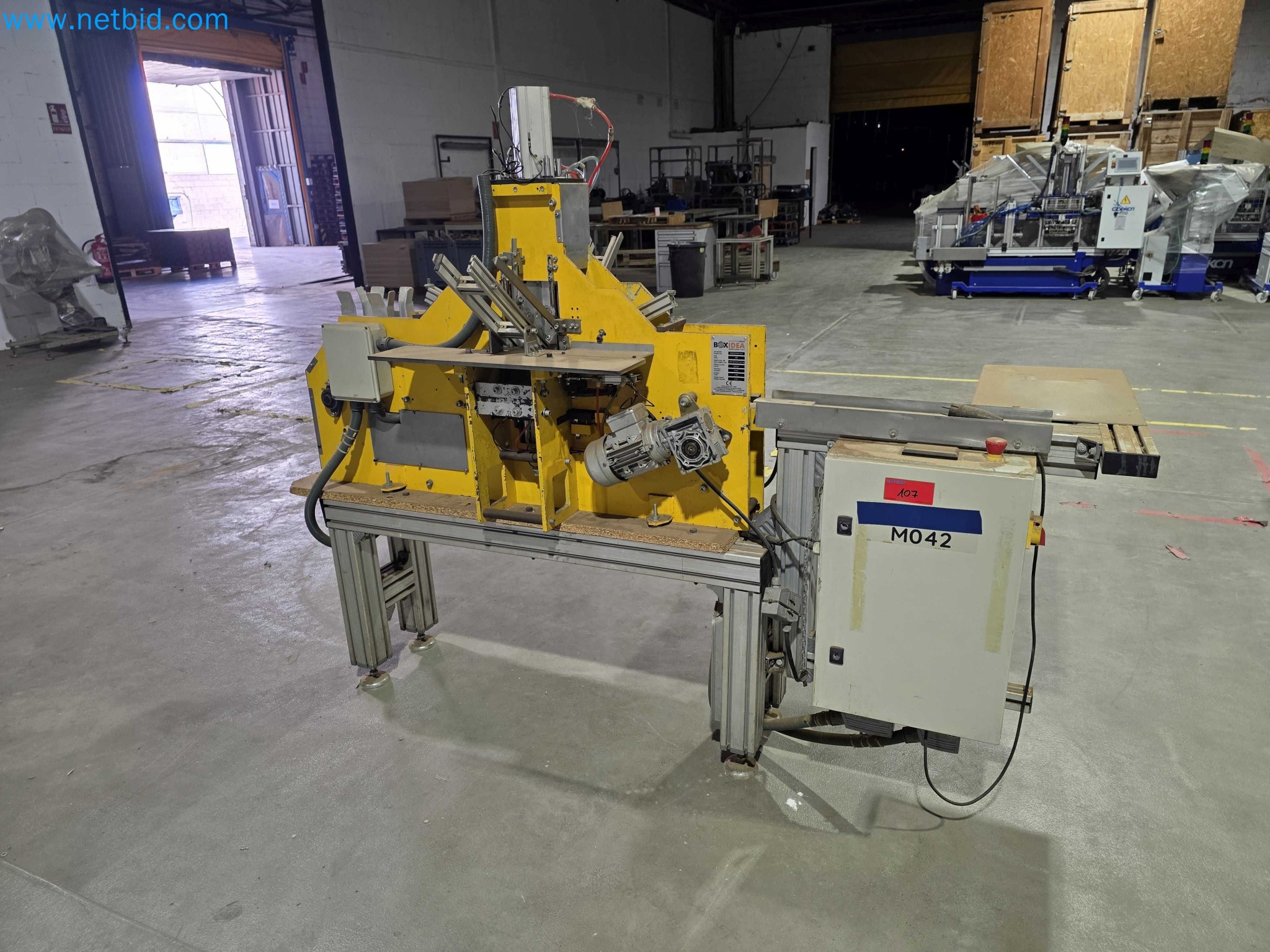 Likvidace podniku - Použité balicí stroje na balení ovoce a zeleniny (výrobní linka MDF)-2