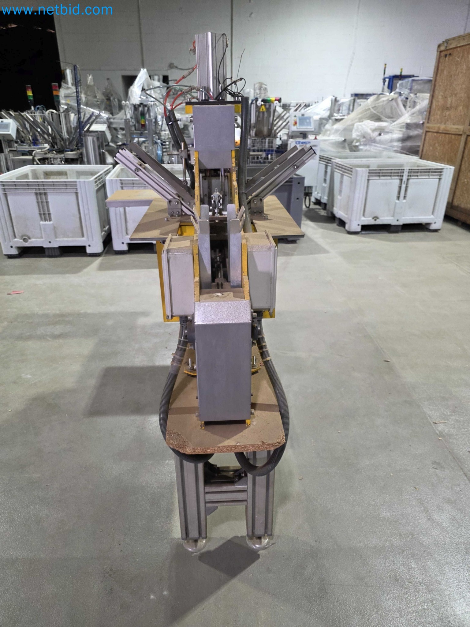 Likvidace podniku - Použité balicí stroje na balení ovoce a zeleniny (výrobní linka MDF)-4