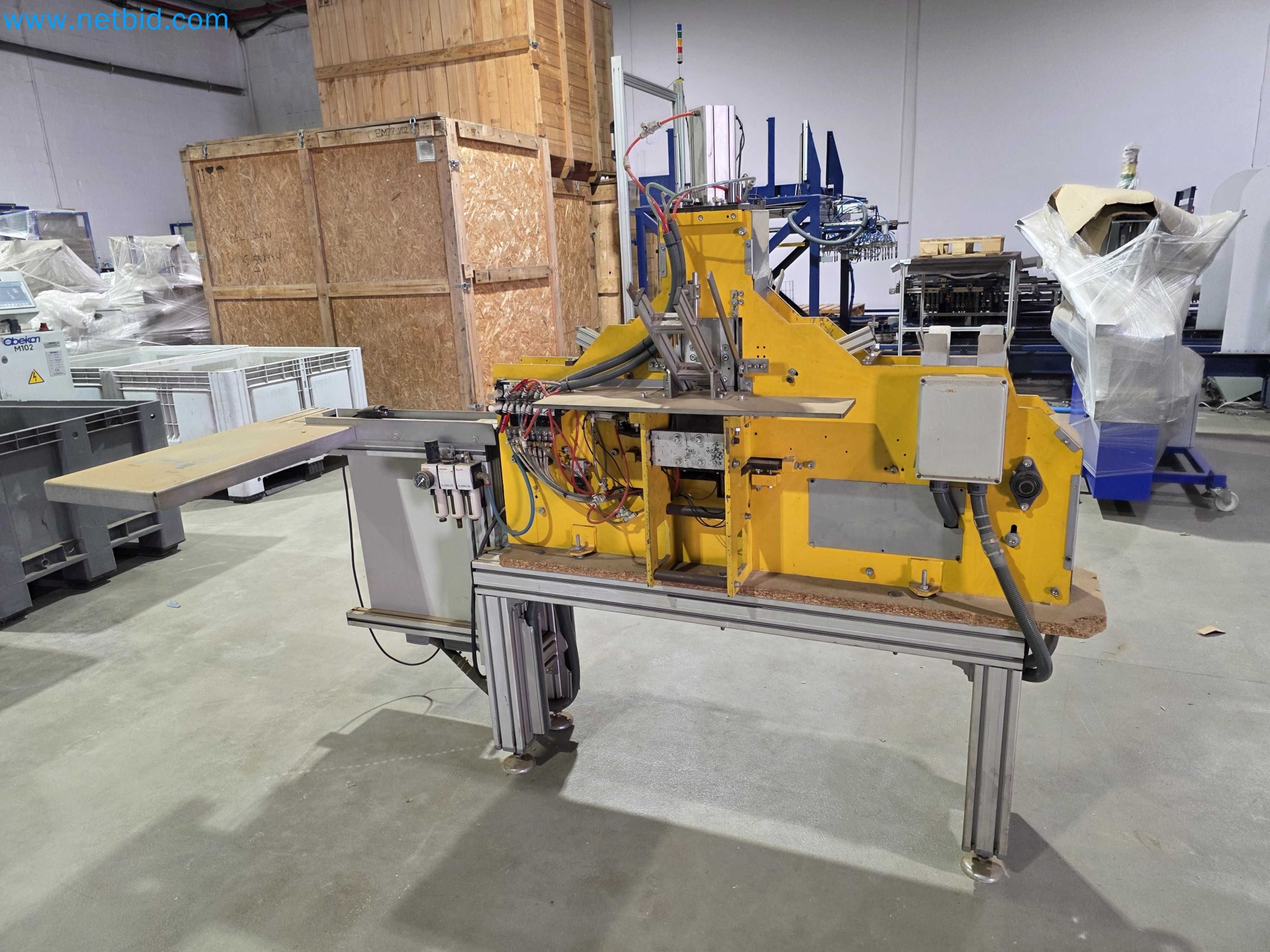 Likvidace podniku - Použité balicí stroje na balení ovoce a zeleniny (výrobní linka MDF)-5