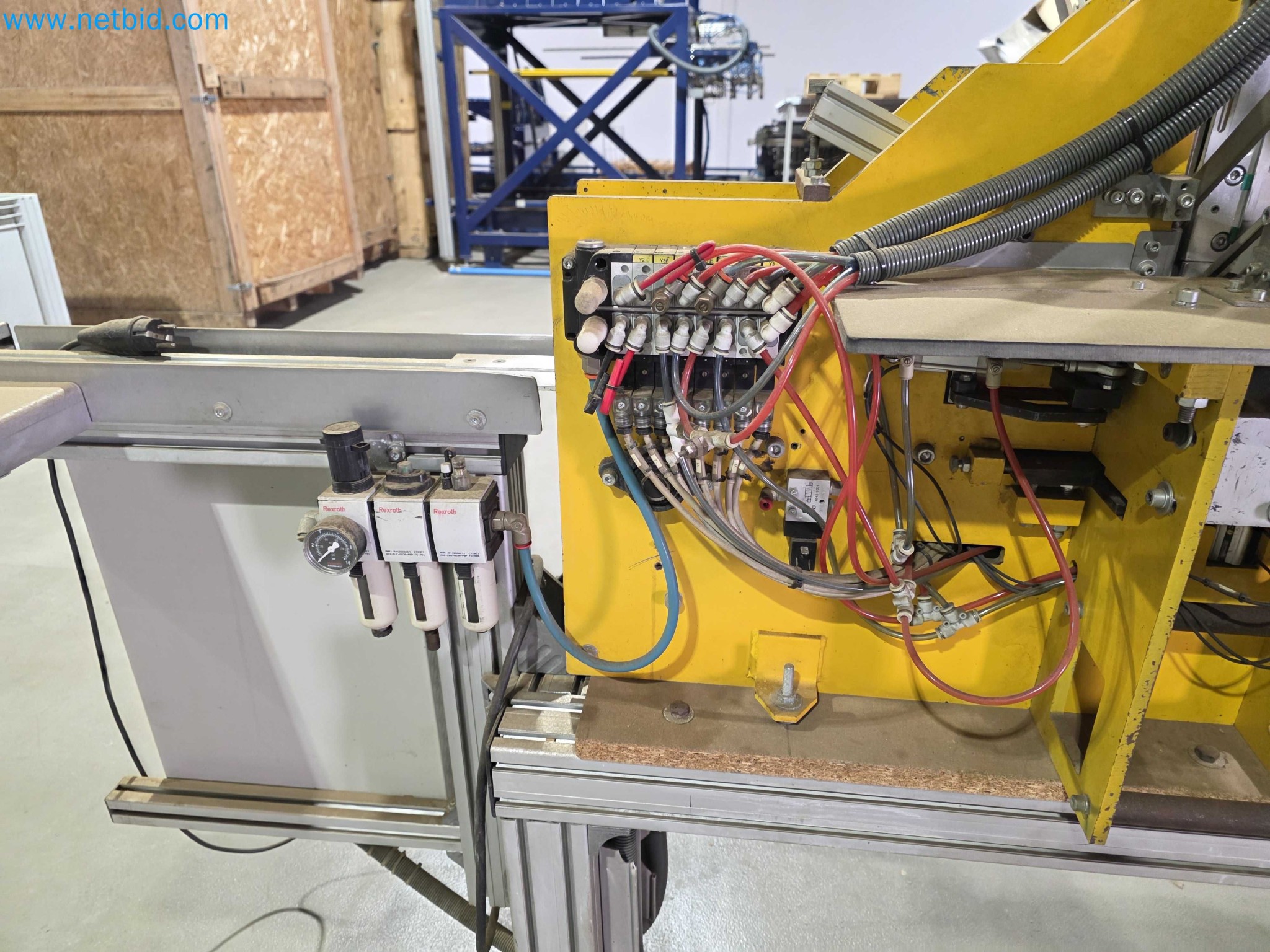 Likvidace podniku - Použité balicí stroje na balení ovoce a zeleniny (výrobní linka MDF)-6