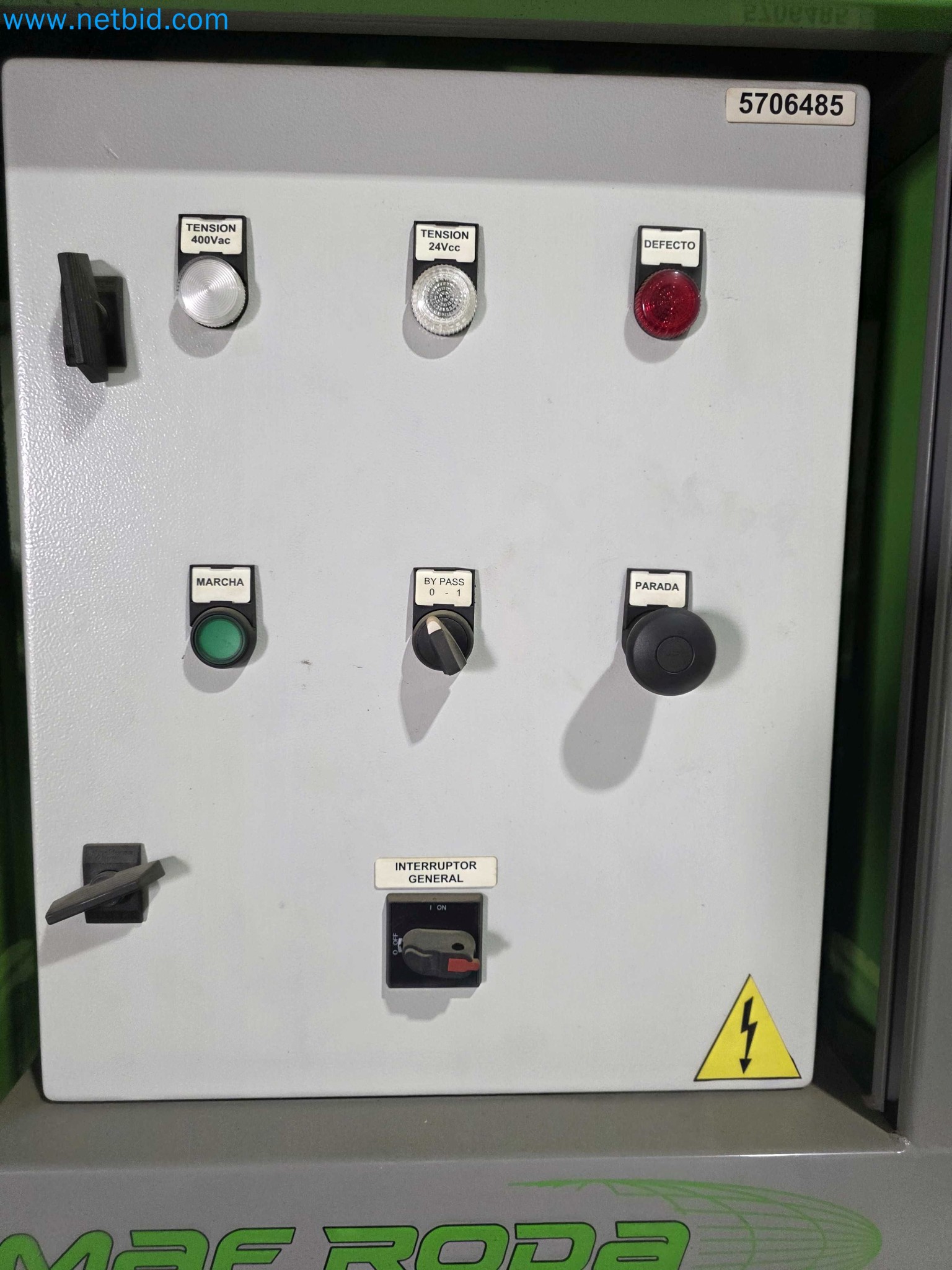 Likvidace podniku - Použité balicí stroje na balení ovoce a zeleniny (výrobní linka MDF)-14