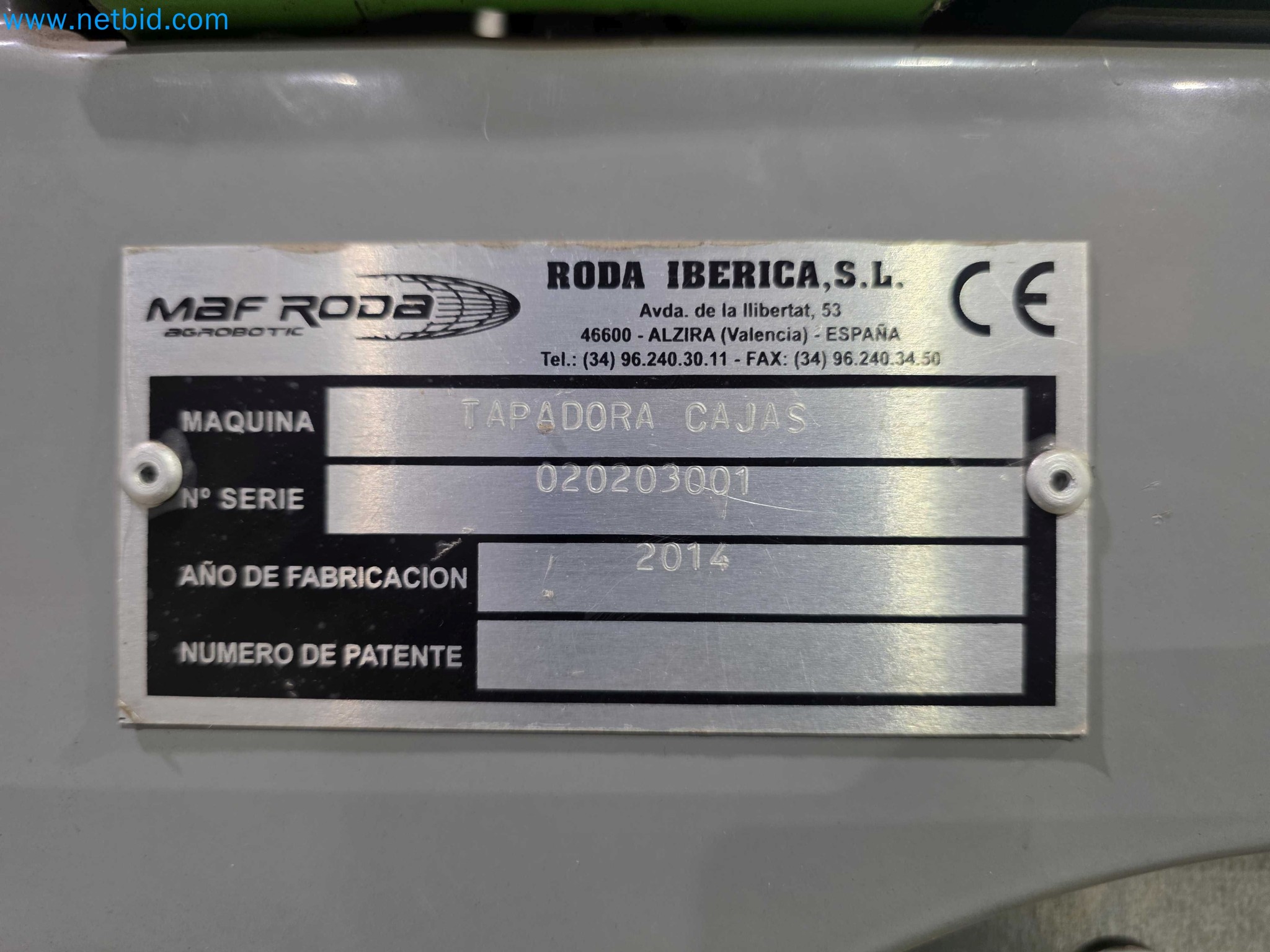 Likvidace podniku - Použité balicí stroje na balení ovoce a zeleniny (výrobní linka MDF)-16