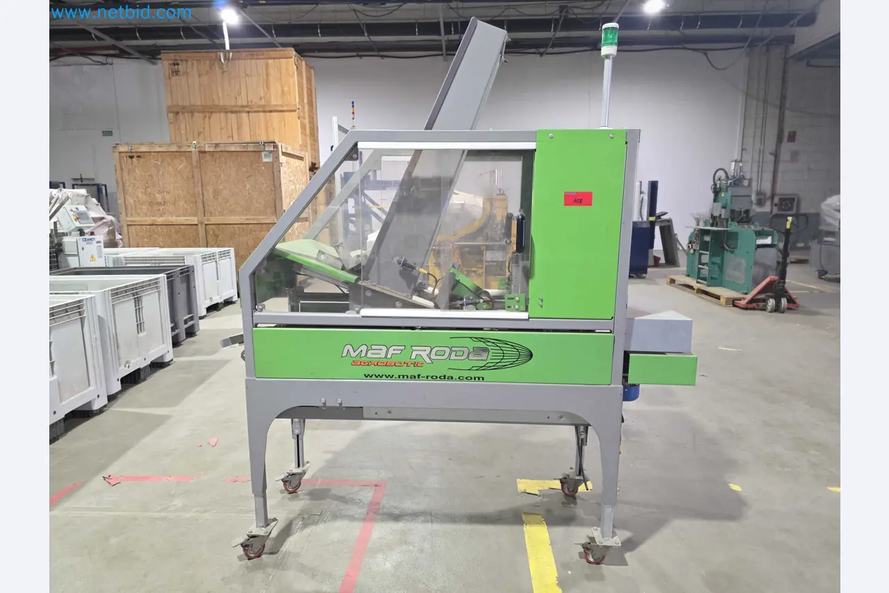 Likwidacja działalności gospodarczej - Używane maszyny pakujące do pakowania owoców i warzyw (linia produkcyjna MDF)-1