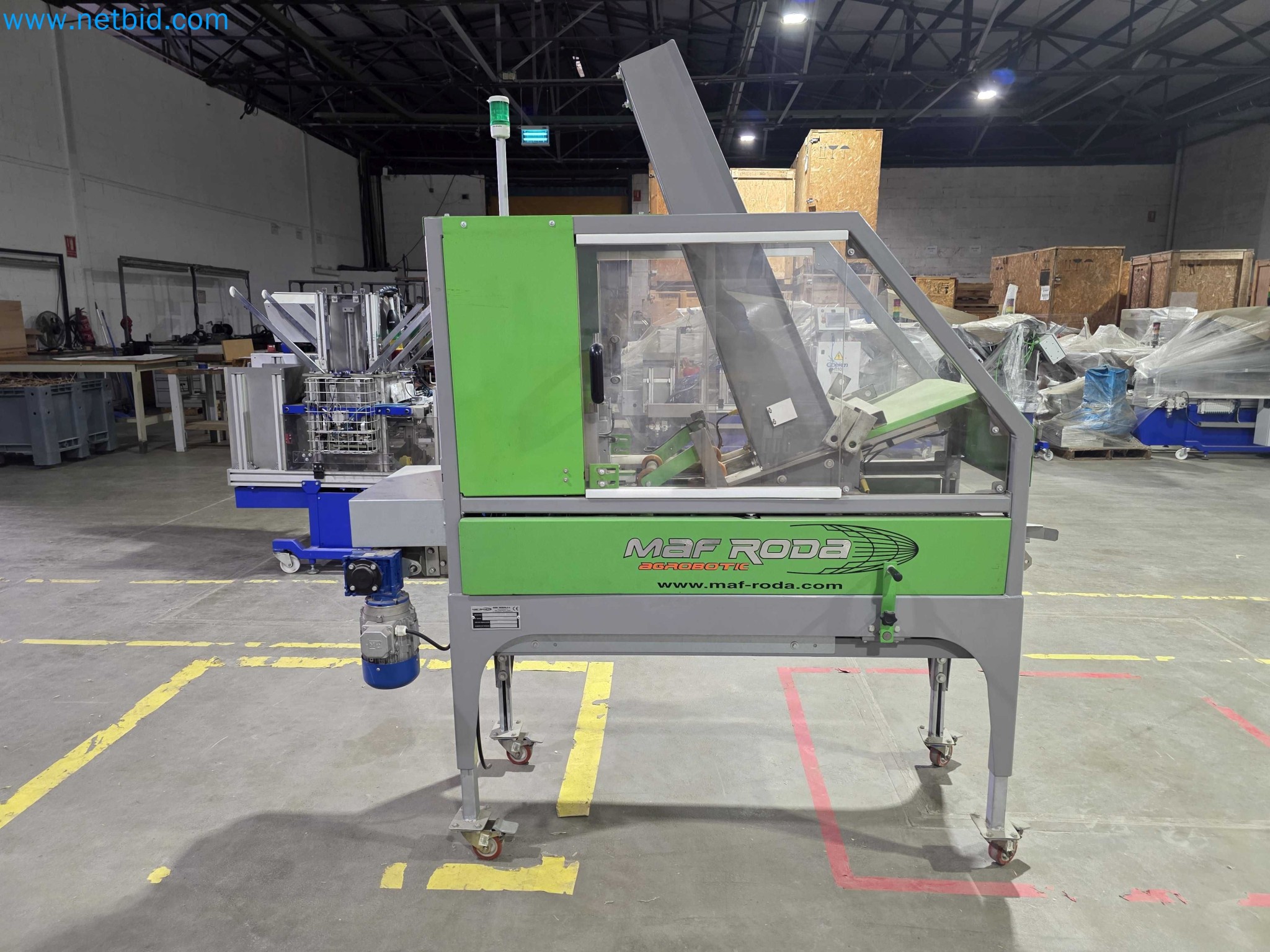 Likvidace podniku - Použité balicí stroje na balení ovoce a zeleniny (výrobní linka MDF)-5