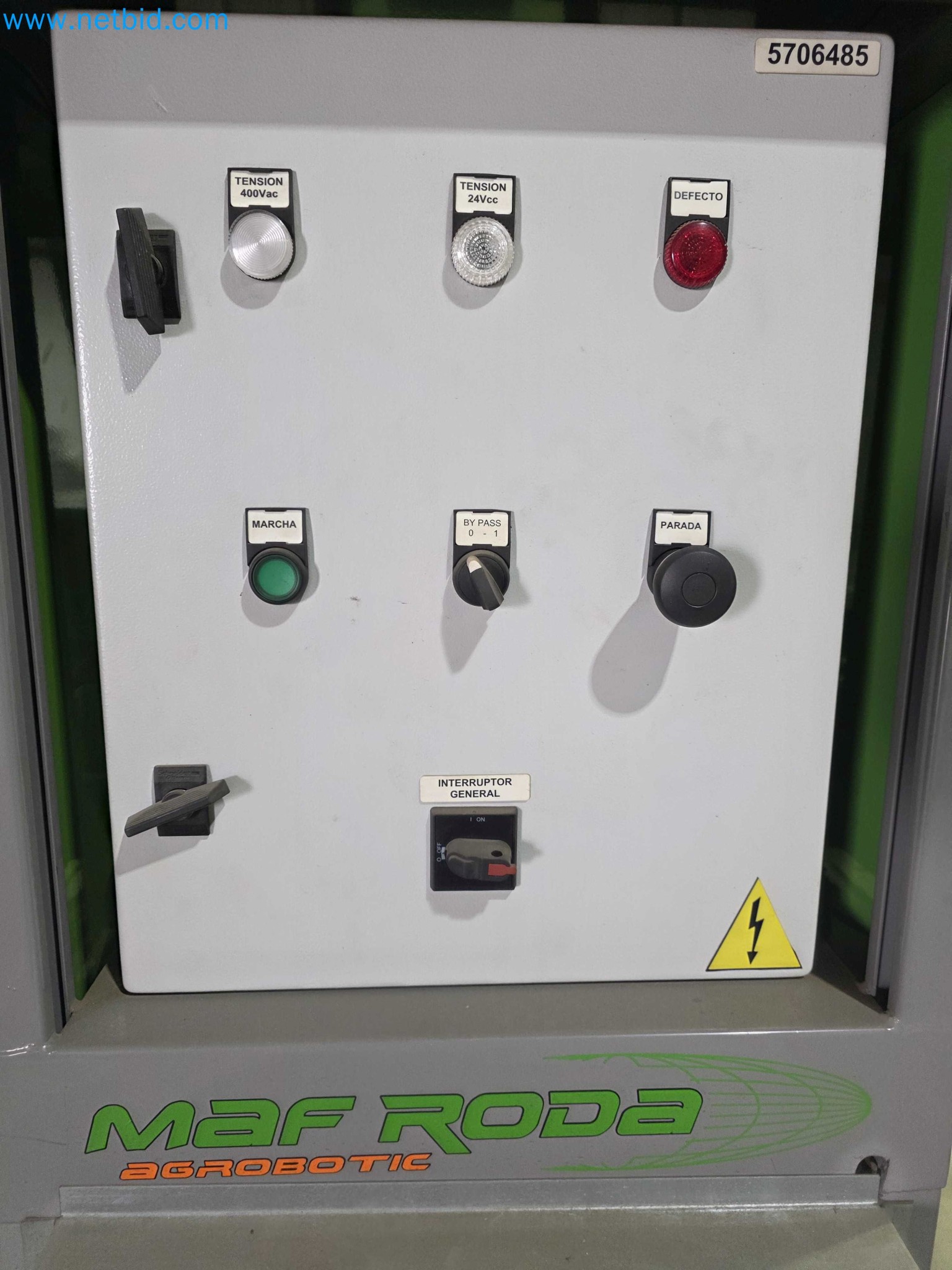 Likvidace podniku - Použité balicí stroje na balení ovoce a zeleniny (výrobní linka MDF)-7