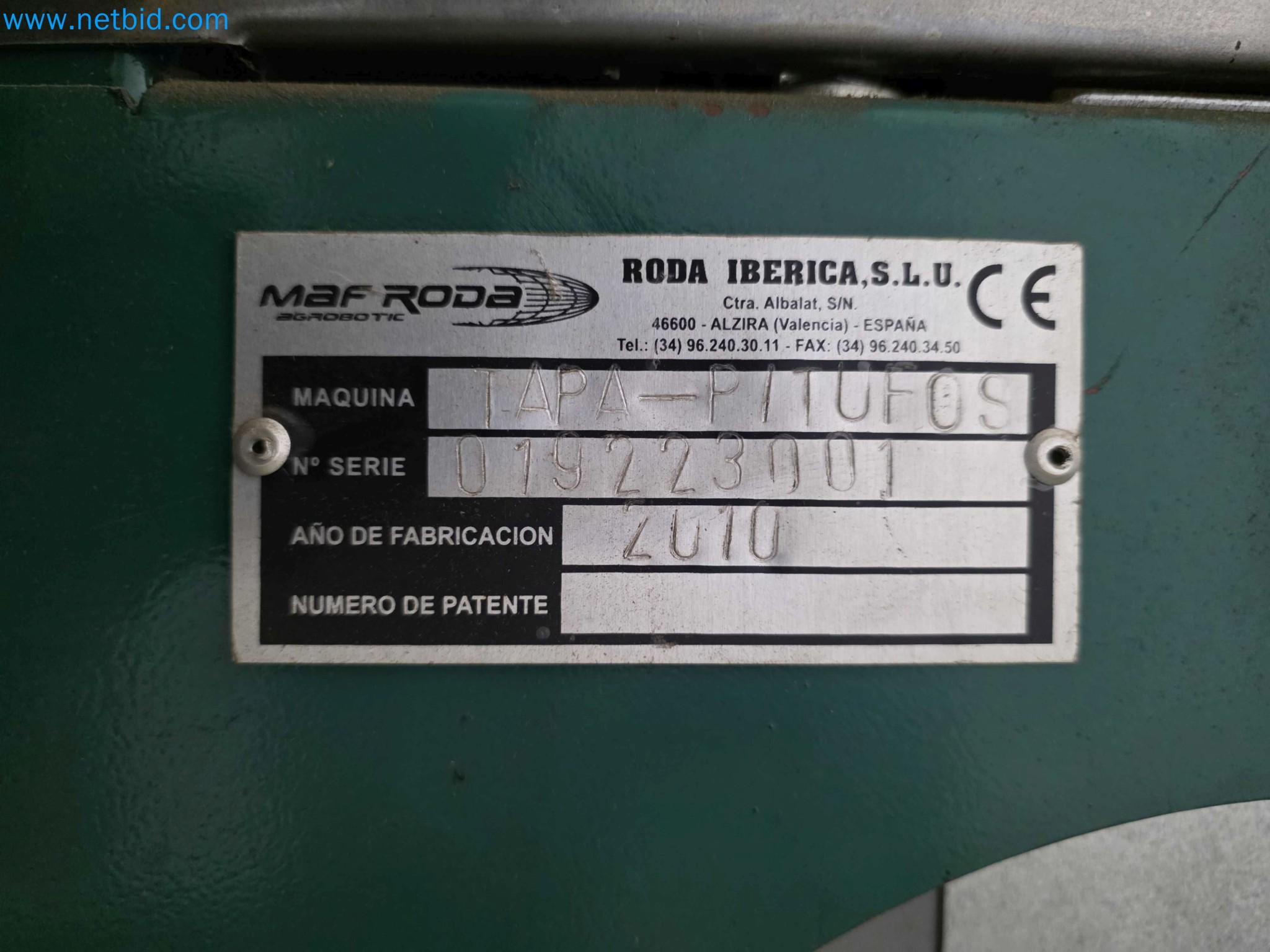 Likvidace podniku - Použité balicí stroje na balení ovoce a zeleniny (výrobní linka MDF)-11