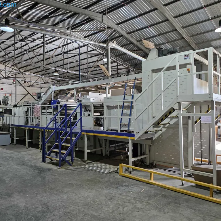 High Precision Automatic Flute Laminating Machine DLG Dragon-X VKM 1300x1100 AS16