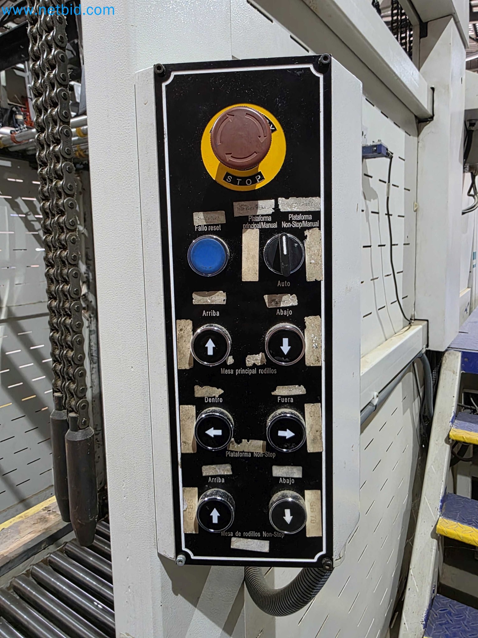 Likvidace podniku - Použité balicí stroje na balení ovoce a zeleniny (výrobní linka MDF)-40