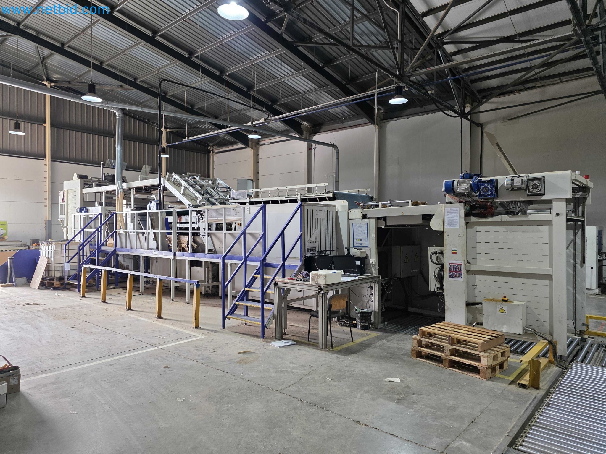 Likvidace podniku - Použité balicí stroje na balení ovoce a zeleniny (výrobní linka MDF)-4