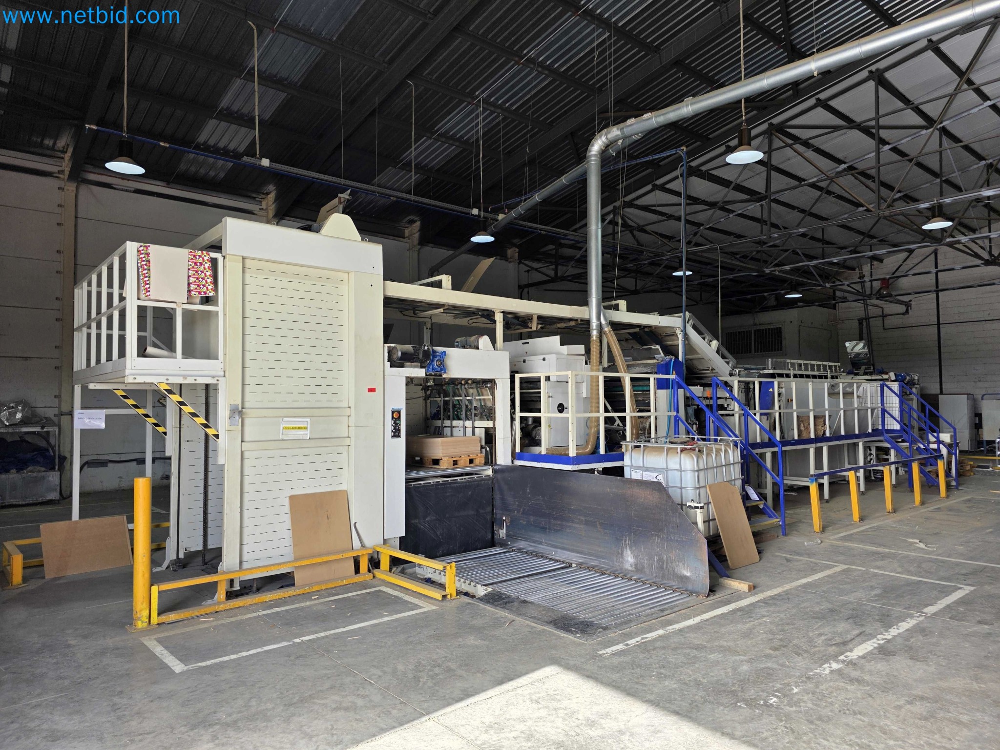 Likvidace podniku - Použité balicí stroje na balení ovoce a zeleniny (výrobní linka MDF)-6