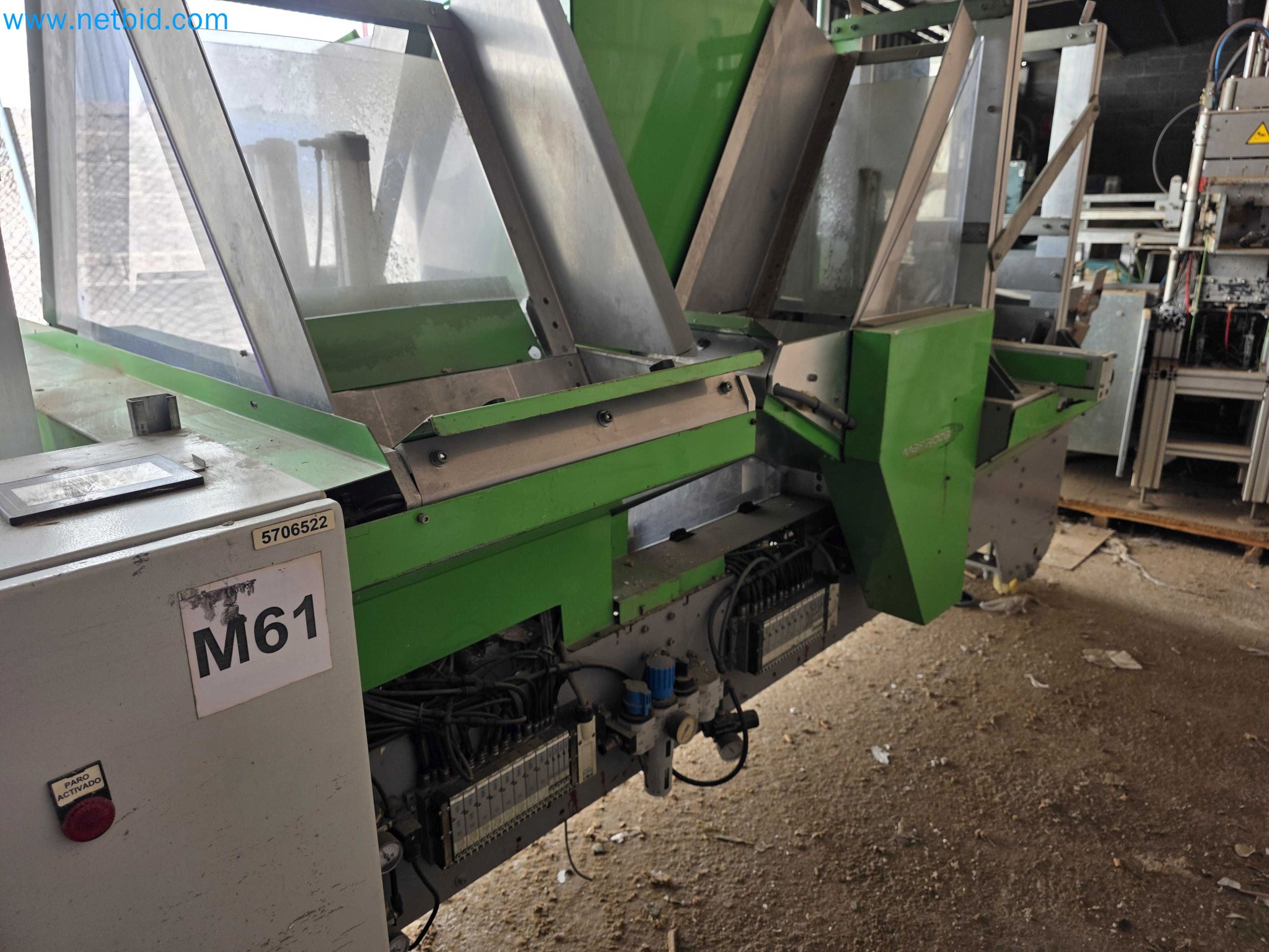 Likvidace podniku - Použité balicí stroje na balení ovoce a zeleniny (výrobní linka MDF)-10