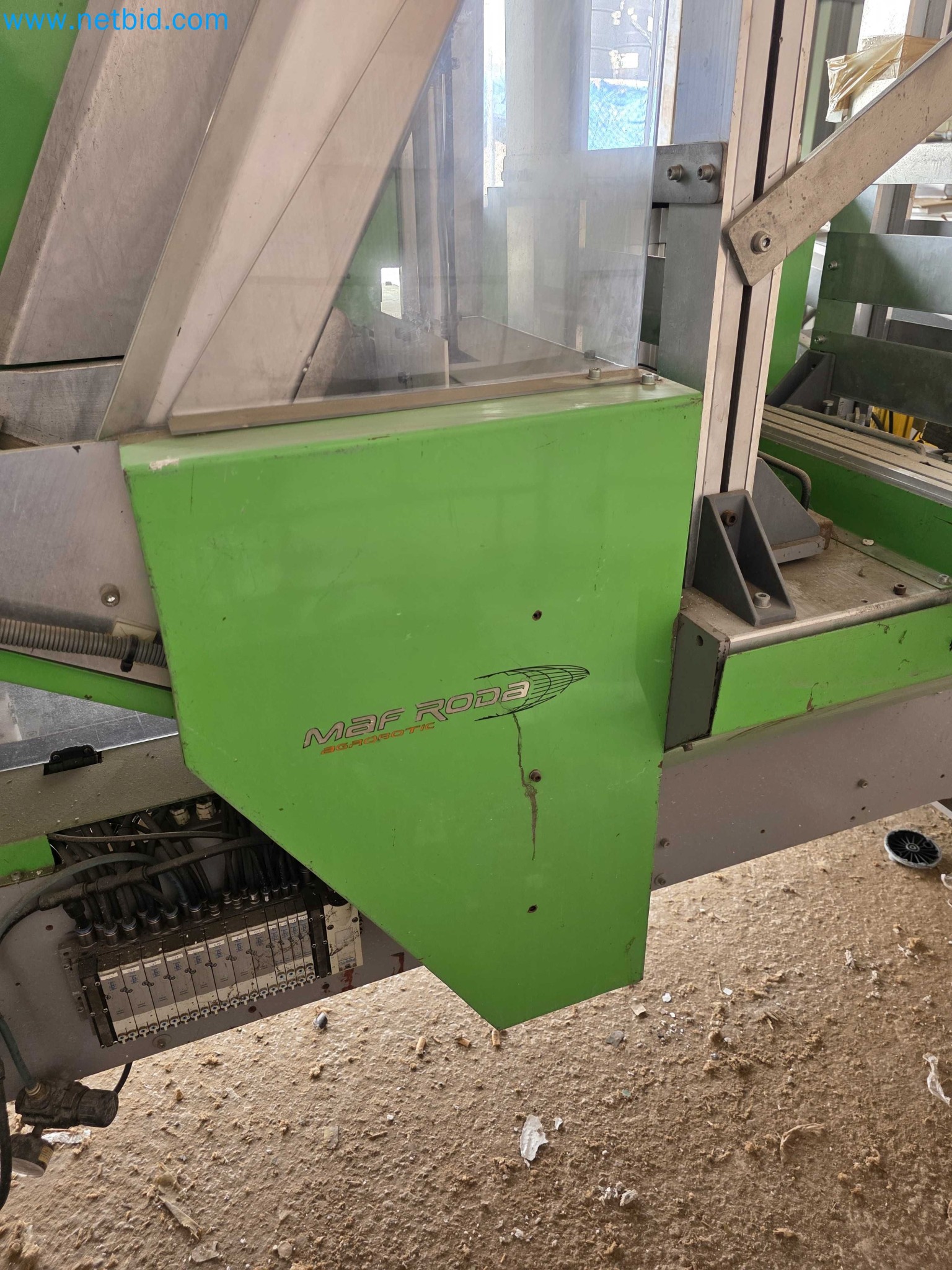 Likvidace podniku - Použité balicí stroje na balení ovoce a zeleniny (výrobní linka MDF)-13