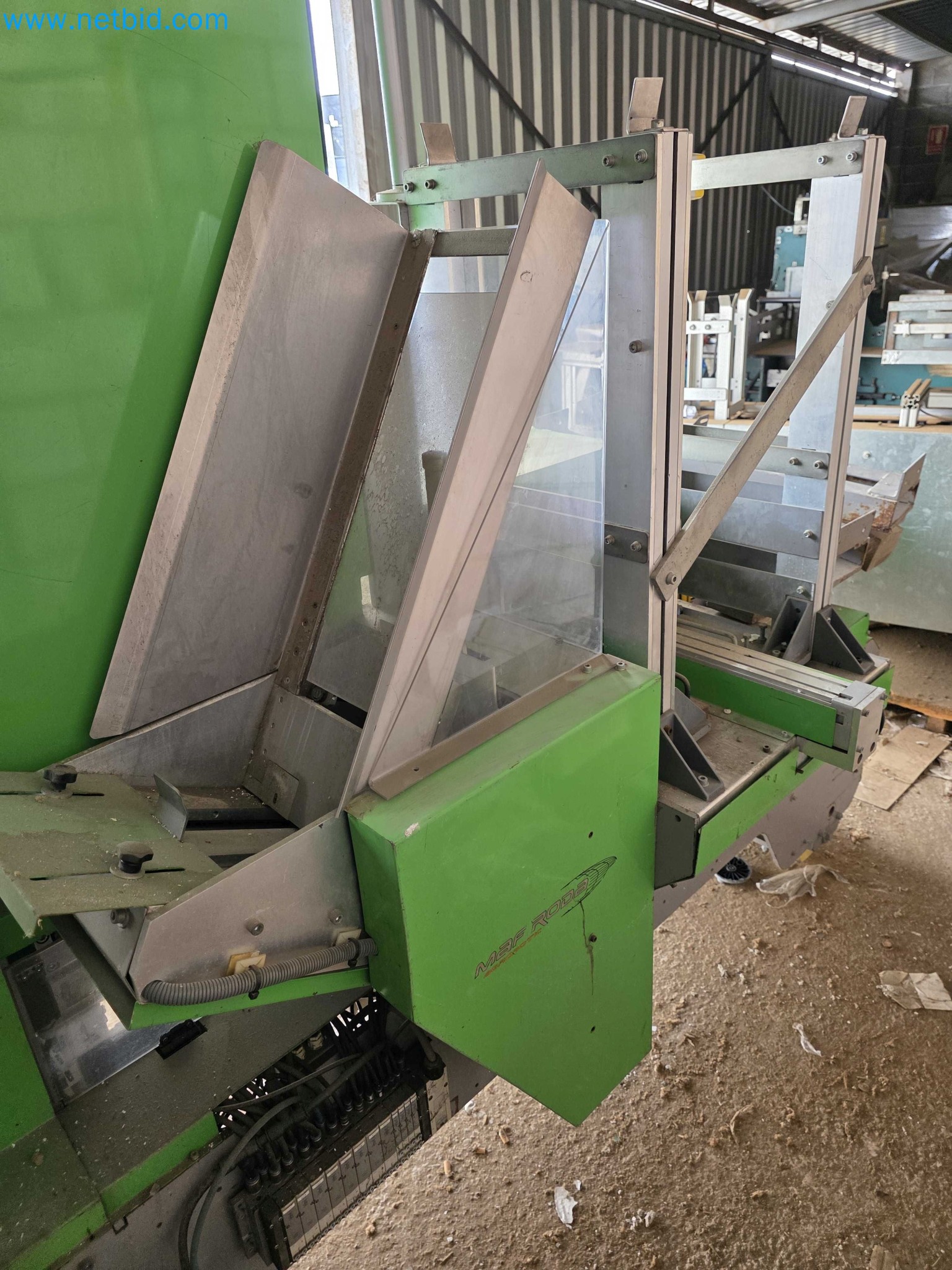 Likvidace podniku - Použité balicí stroje na balení ovoce a zeleniny (výrobní linka MDF)-14